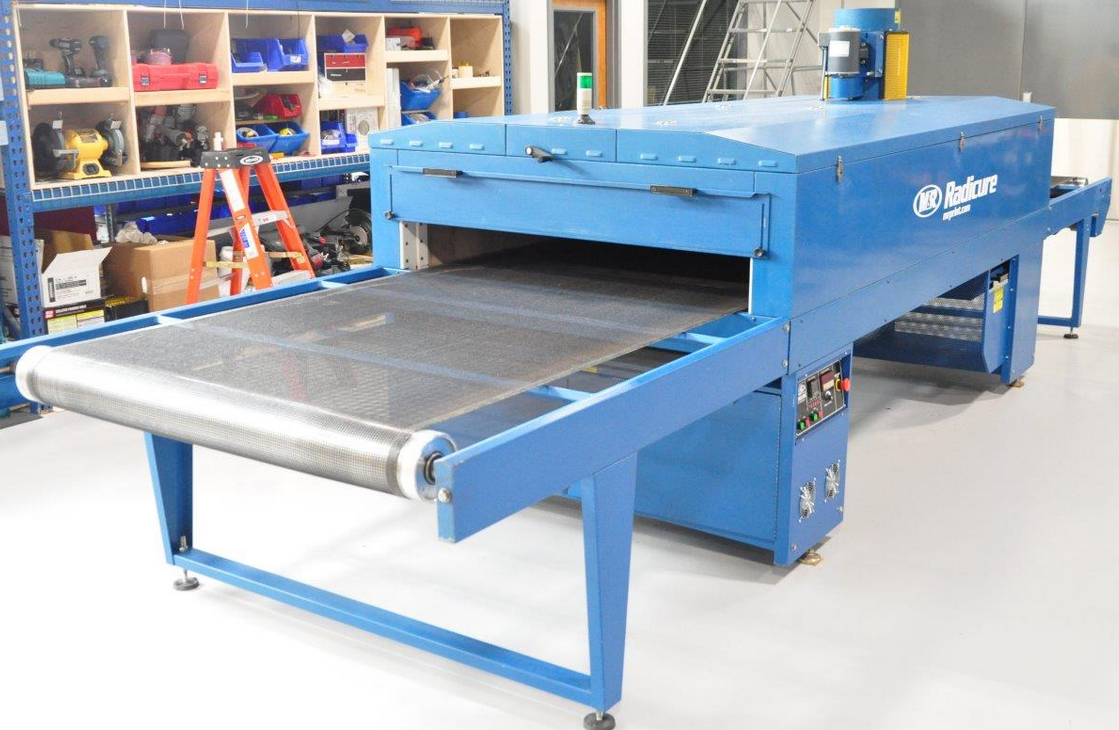 M&R Printing 48" wide Radicure electric dryer