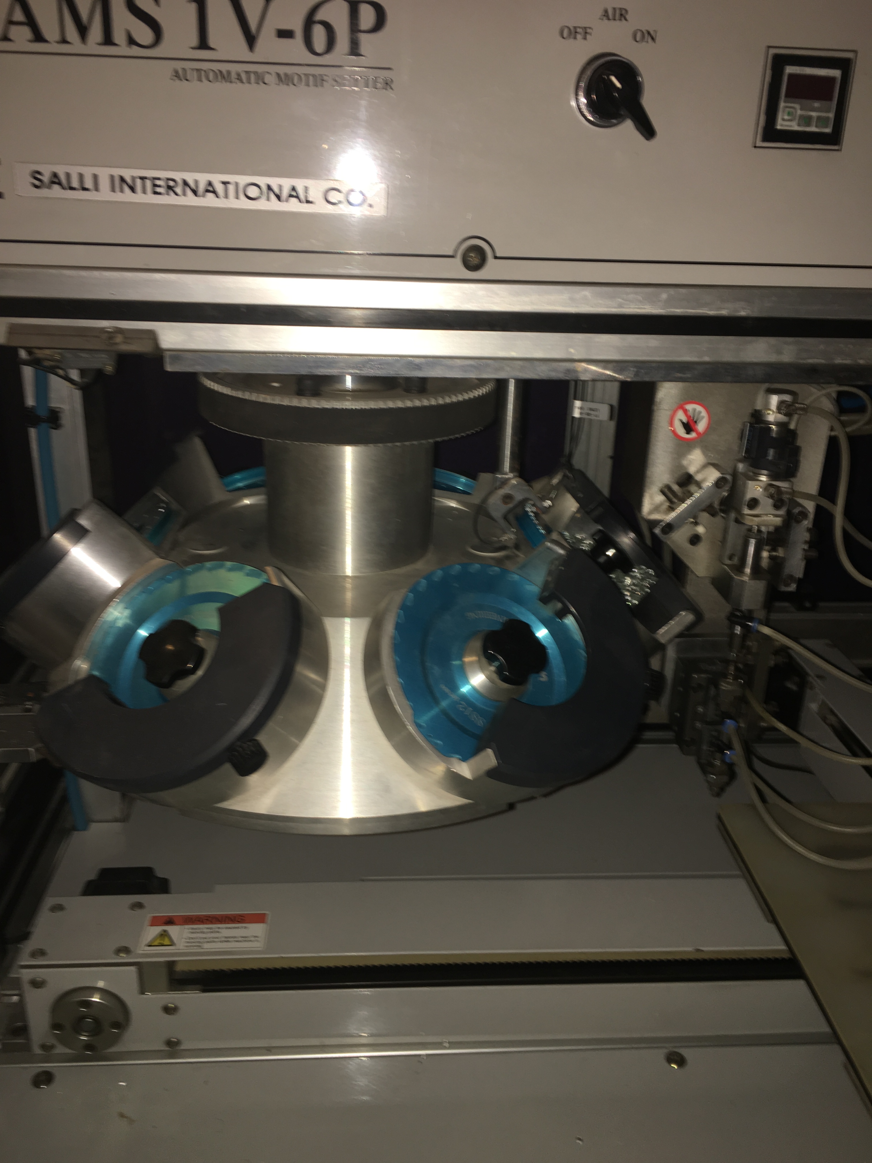 CAMS 1V6P Automatic Rhinestone Setting Machine 6 Color Motif Setter