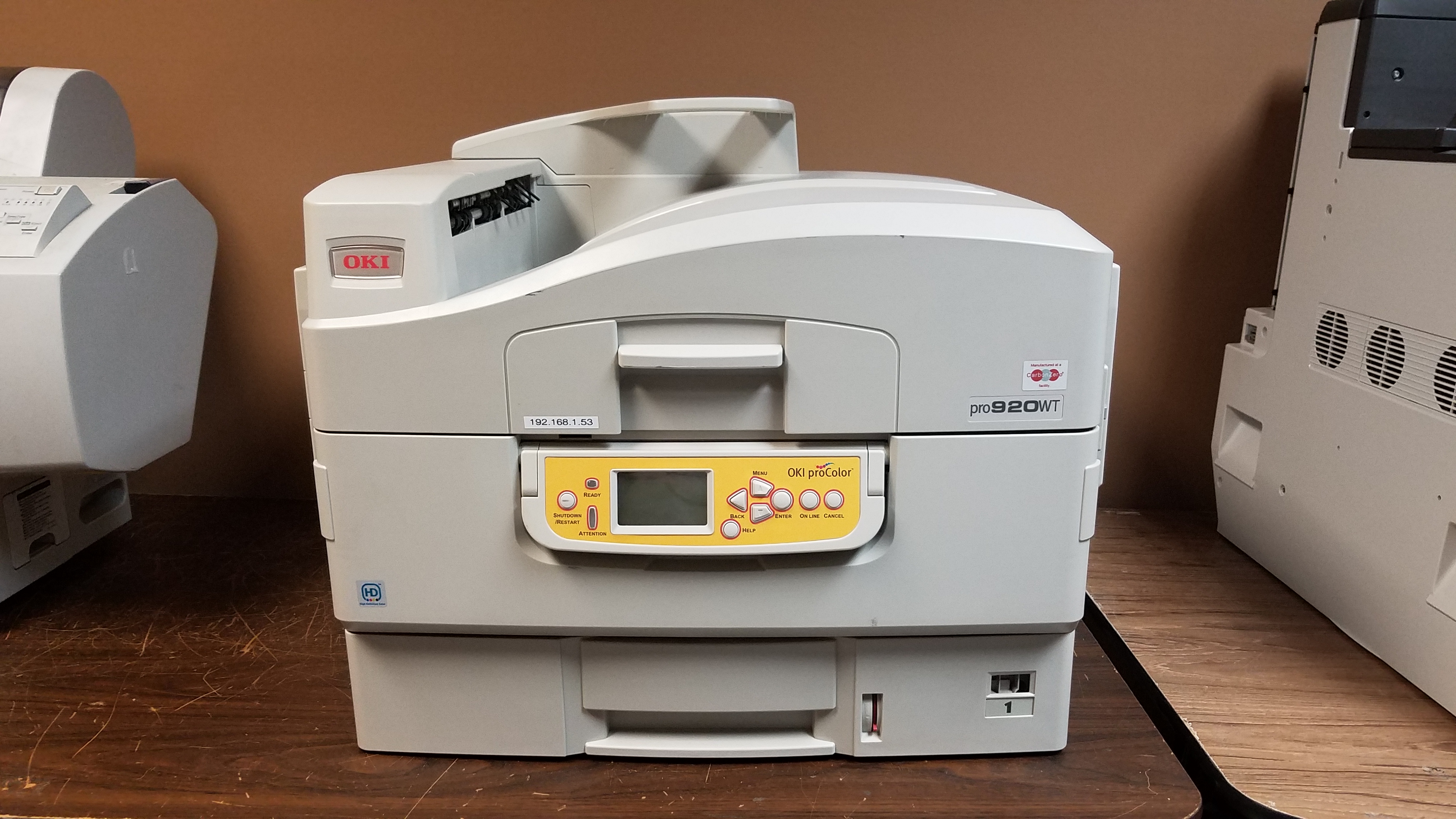 Okidata Pro 920WT White Toner Laser Printer - For T-Shirts Transfer and Graphics-20170403_115535.jpg