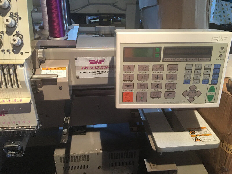 4 head SWF embroidery from Korea