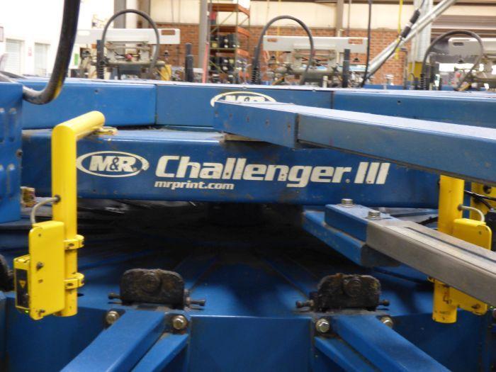 m&r automatic screen printing press