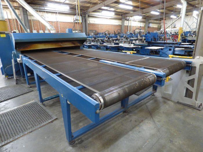 m&r automatic screen printing press
