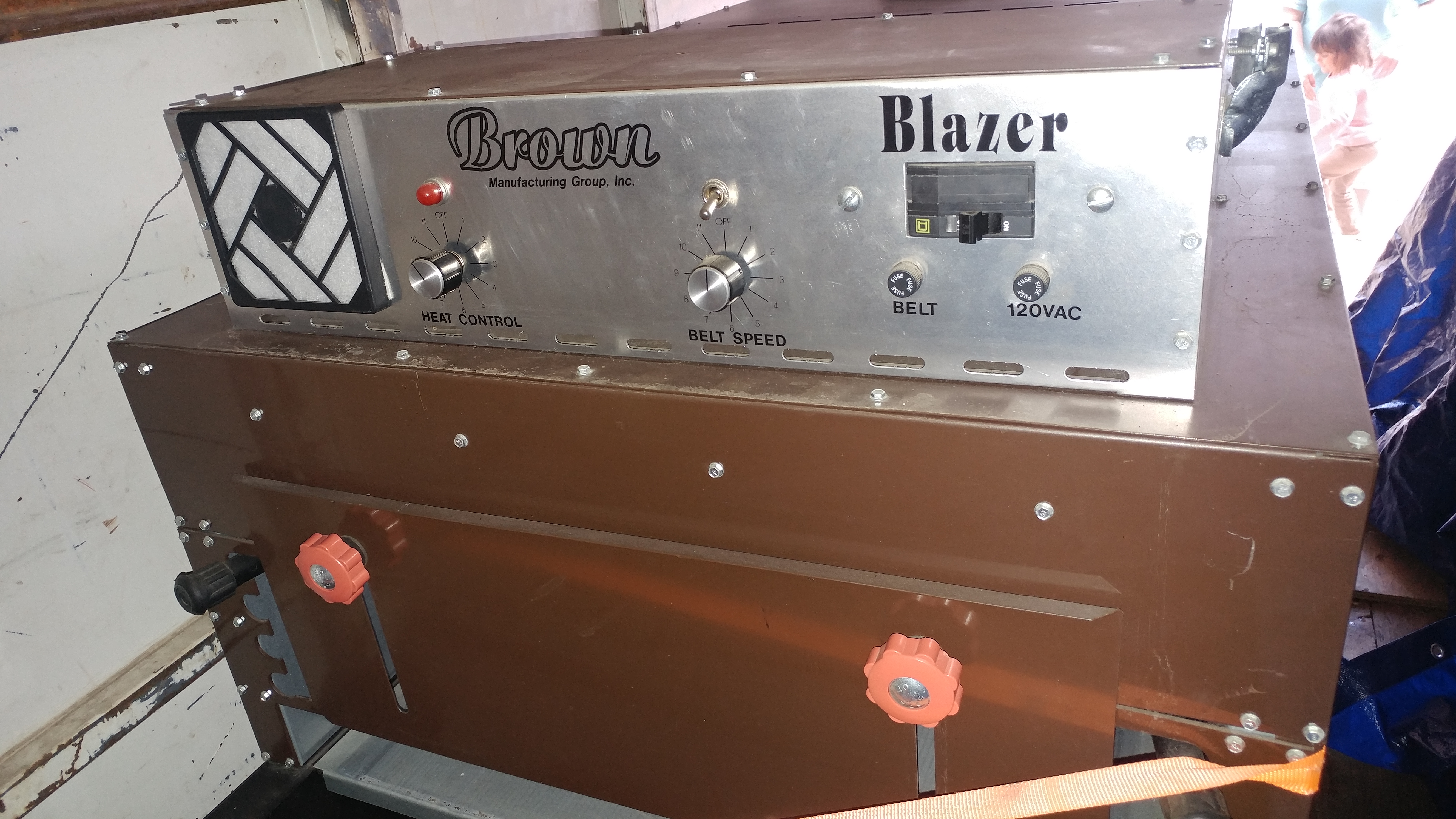 Brown 24"X 8' Conveyor Dryer