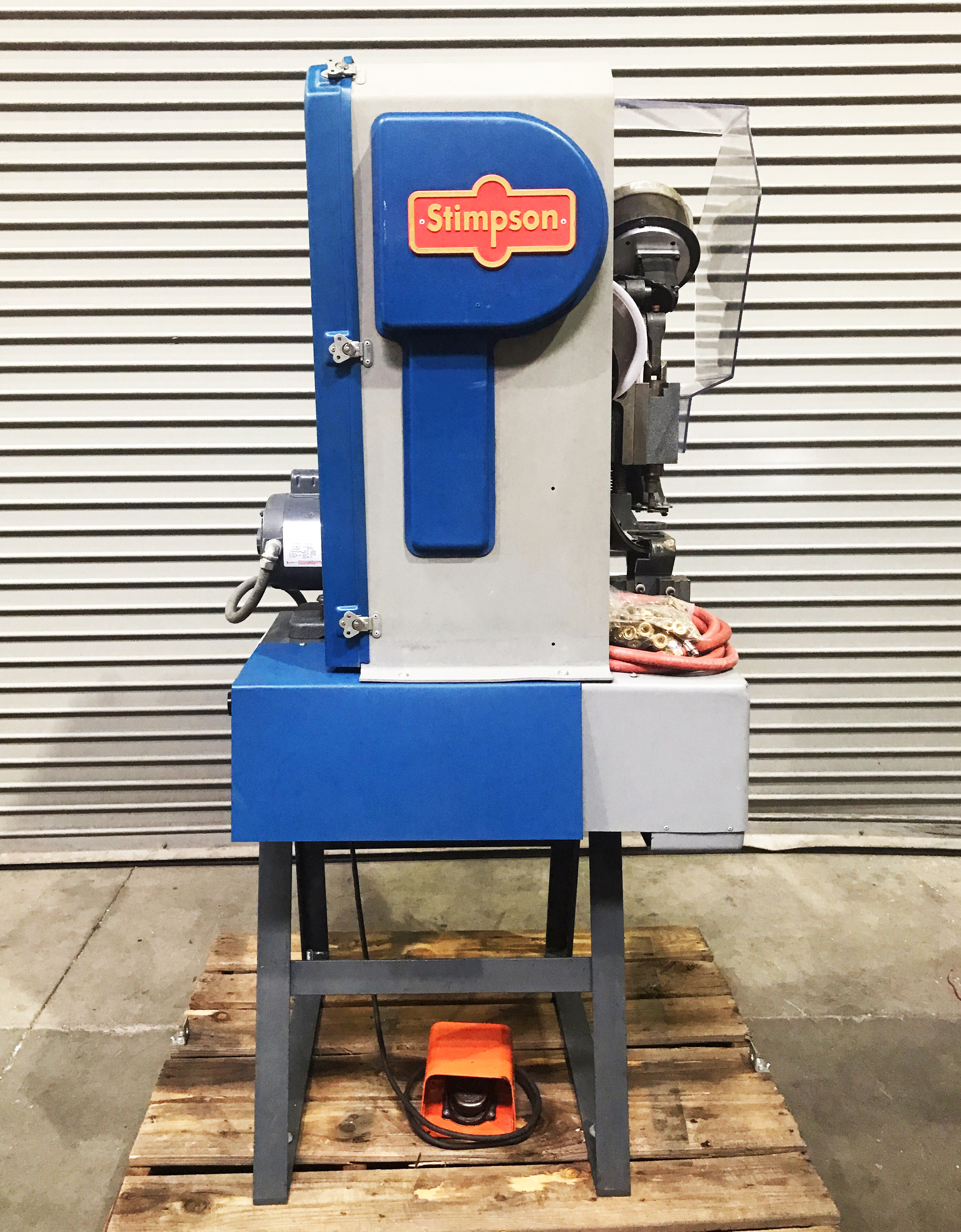 STIMPSON/EDWARD SEGAL Fully Automatic Grommet Machine 83GW