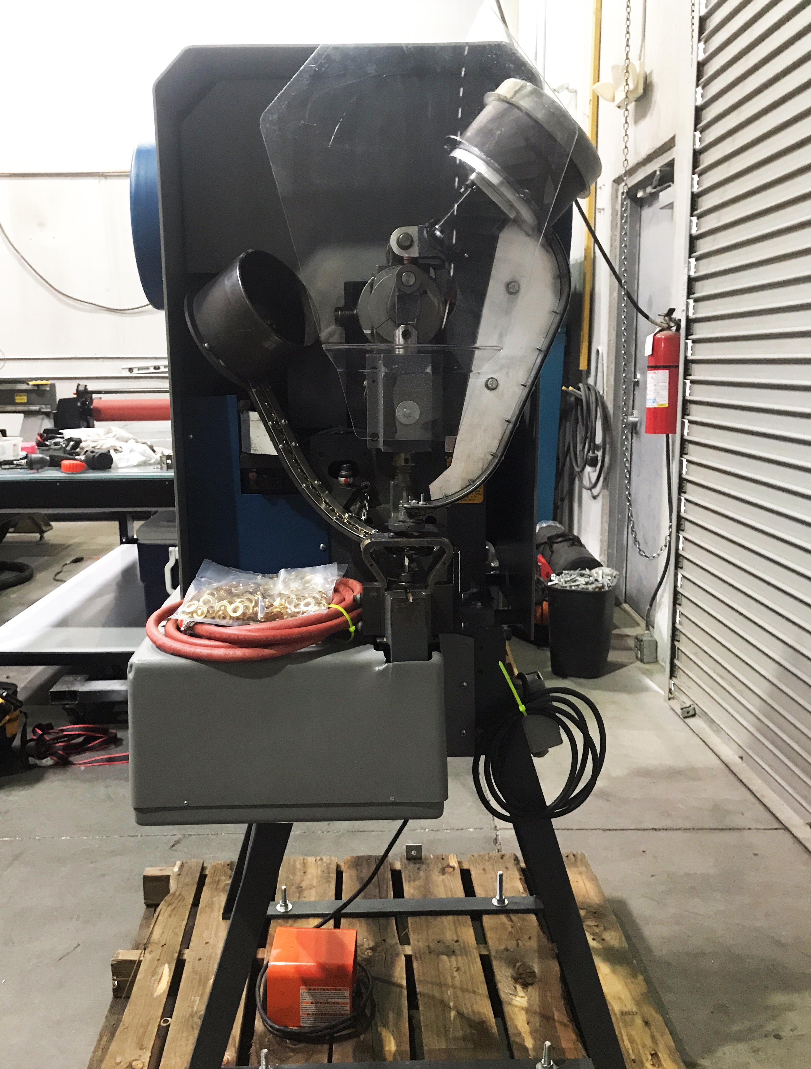 STIMPSON/EDWARD SEGAL Fully Automatic Grommet Machine 83GW