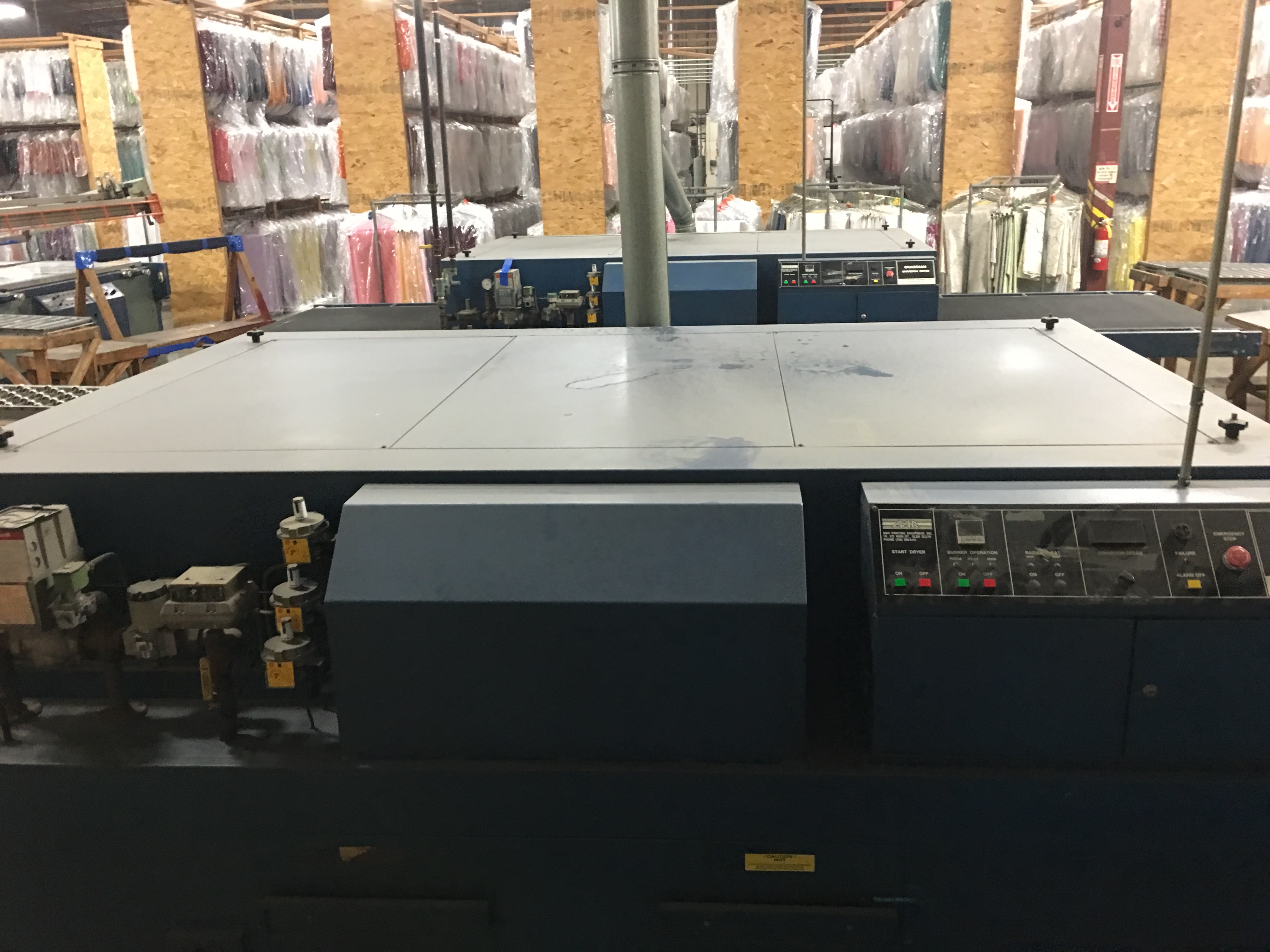 M&R Screen Printing Guardian Gas Dryer