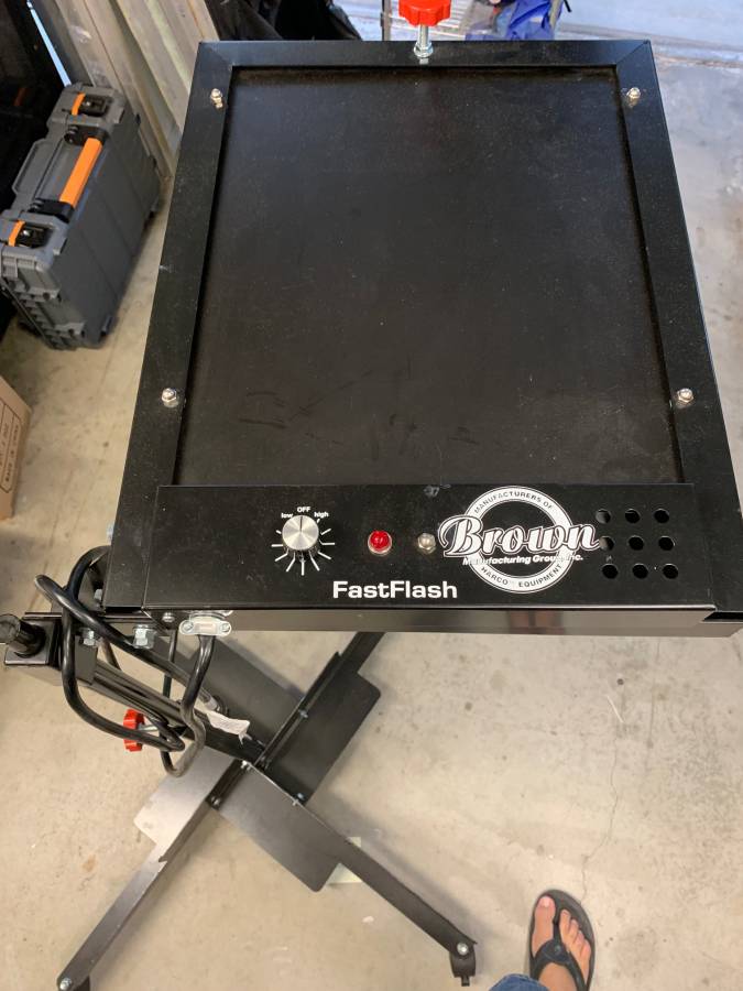 Brown PonyExpress Screenprint Equipment