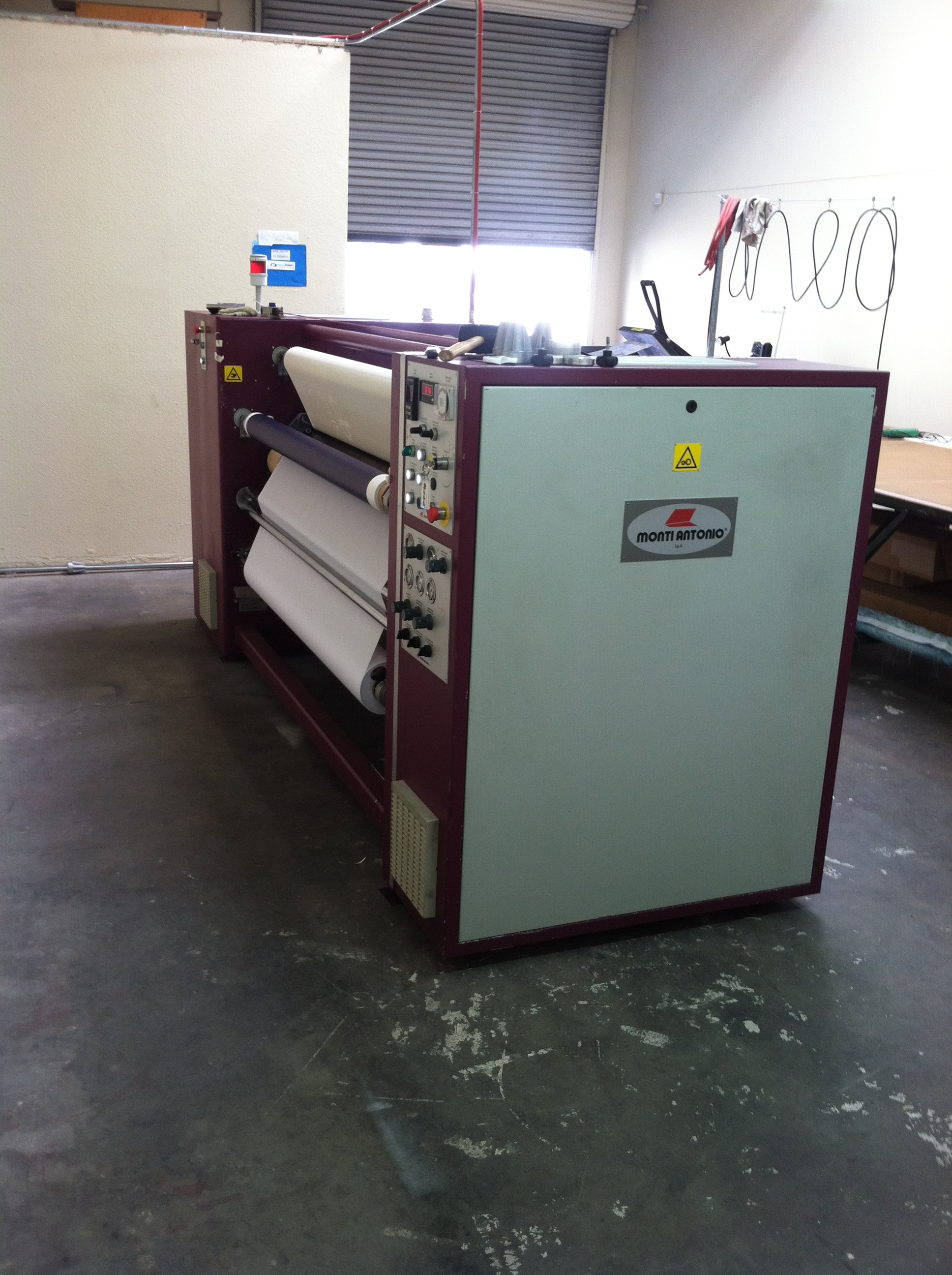 Monti Antonio 901 Roll to Roll Heat Press