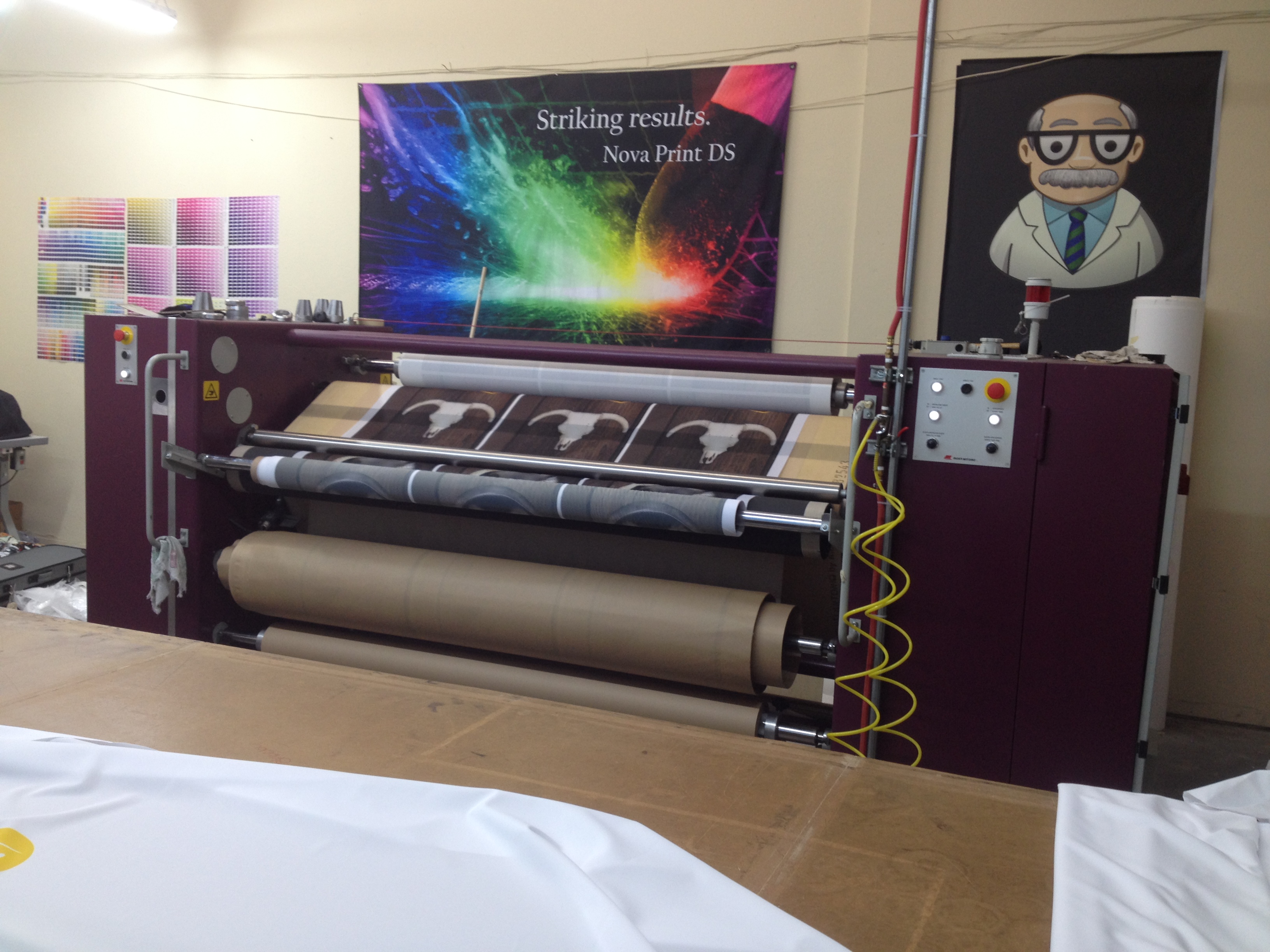 Monti Antonio 901 Roll to Roll Heat Press