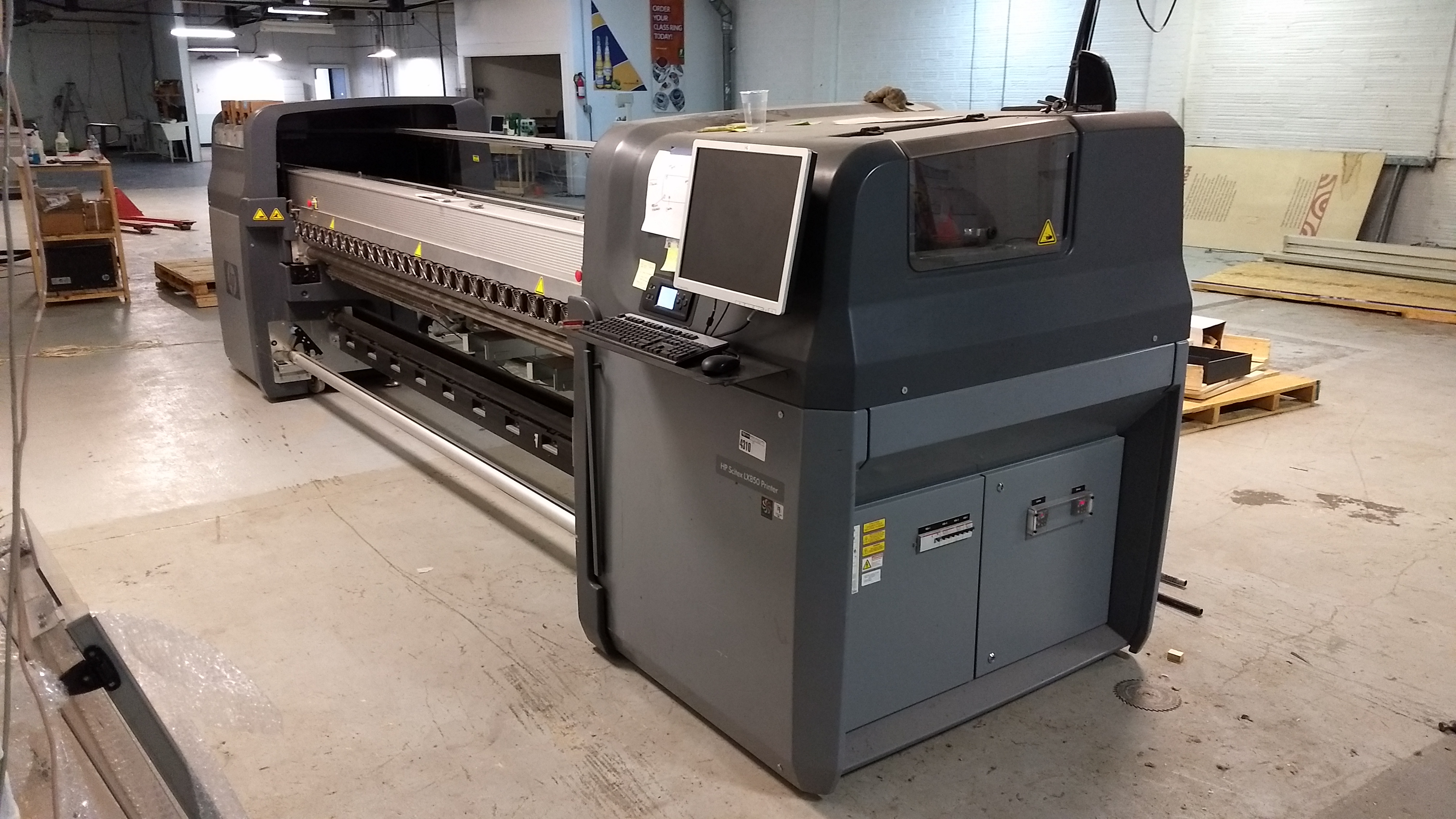 HP Scitex 6 color LX850 Printer