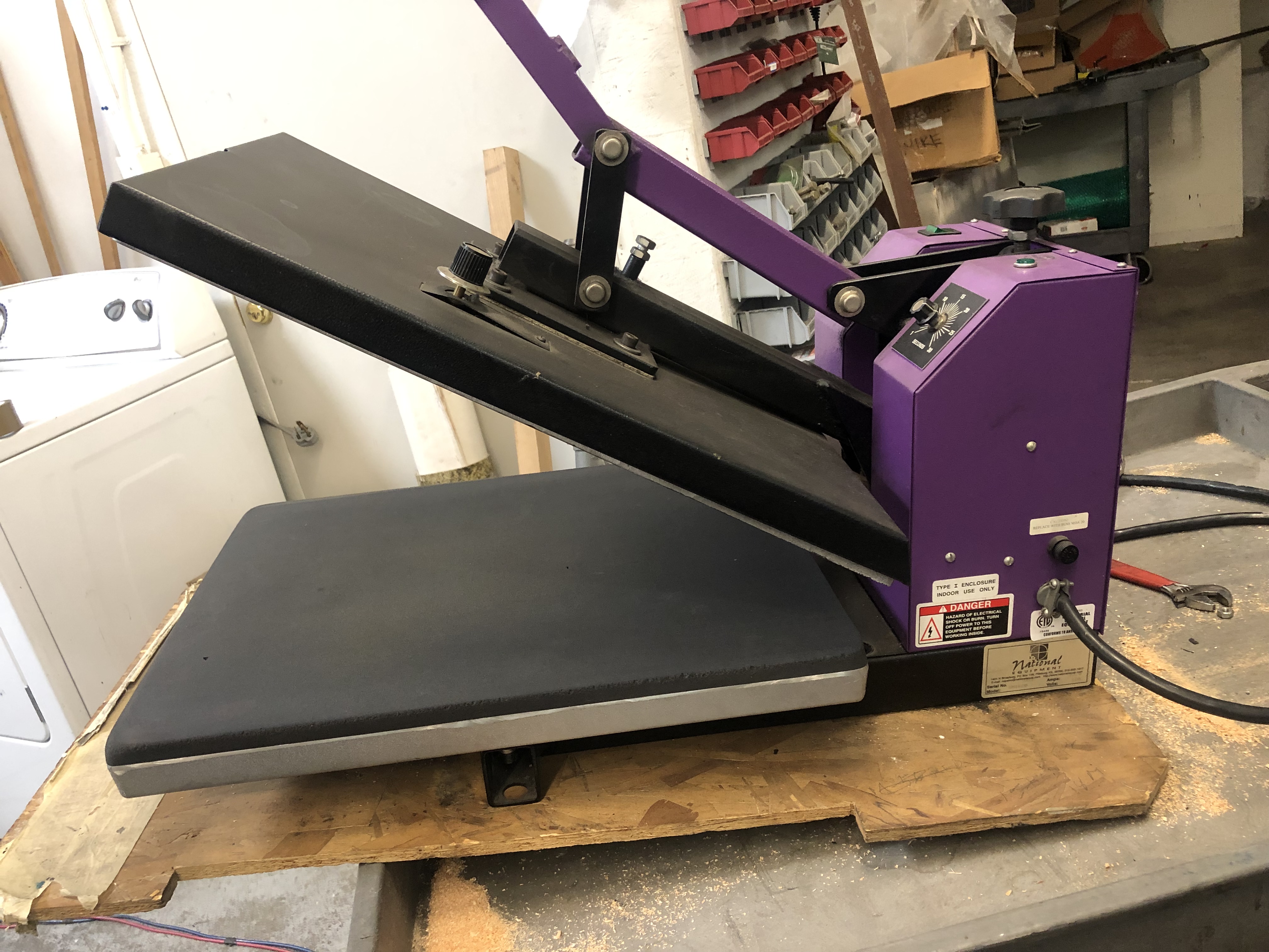 16”x20” Heat Transfer Press