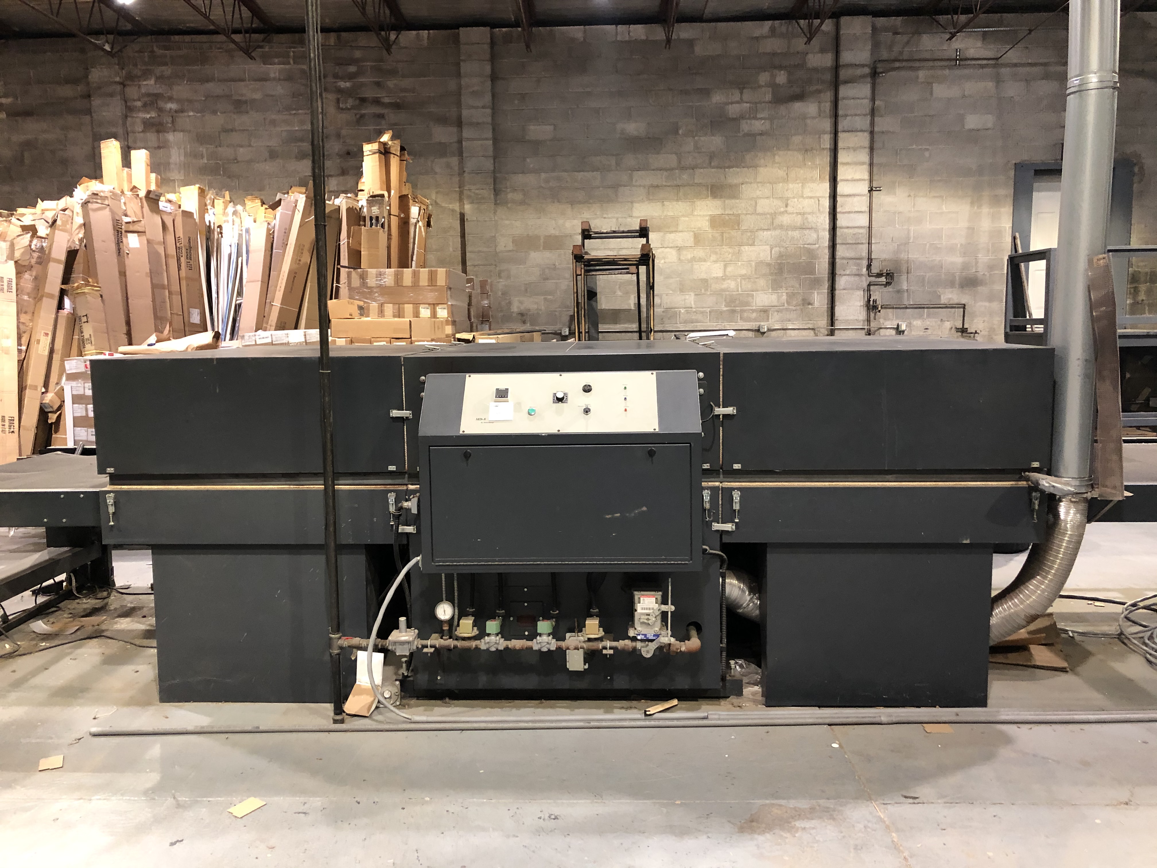 Interchange MD8 48" Belt, 12' of Heat 4,000 Gas