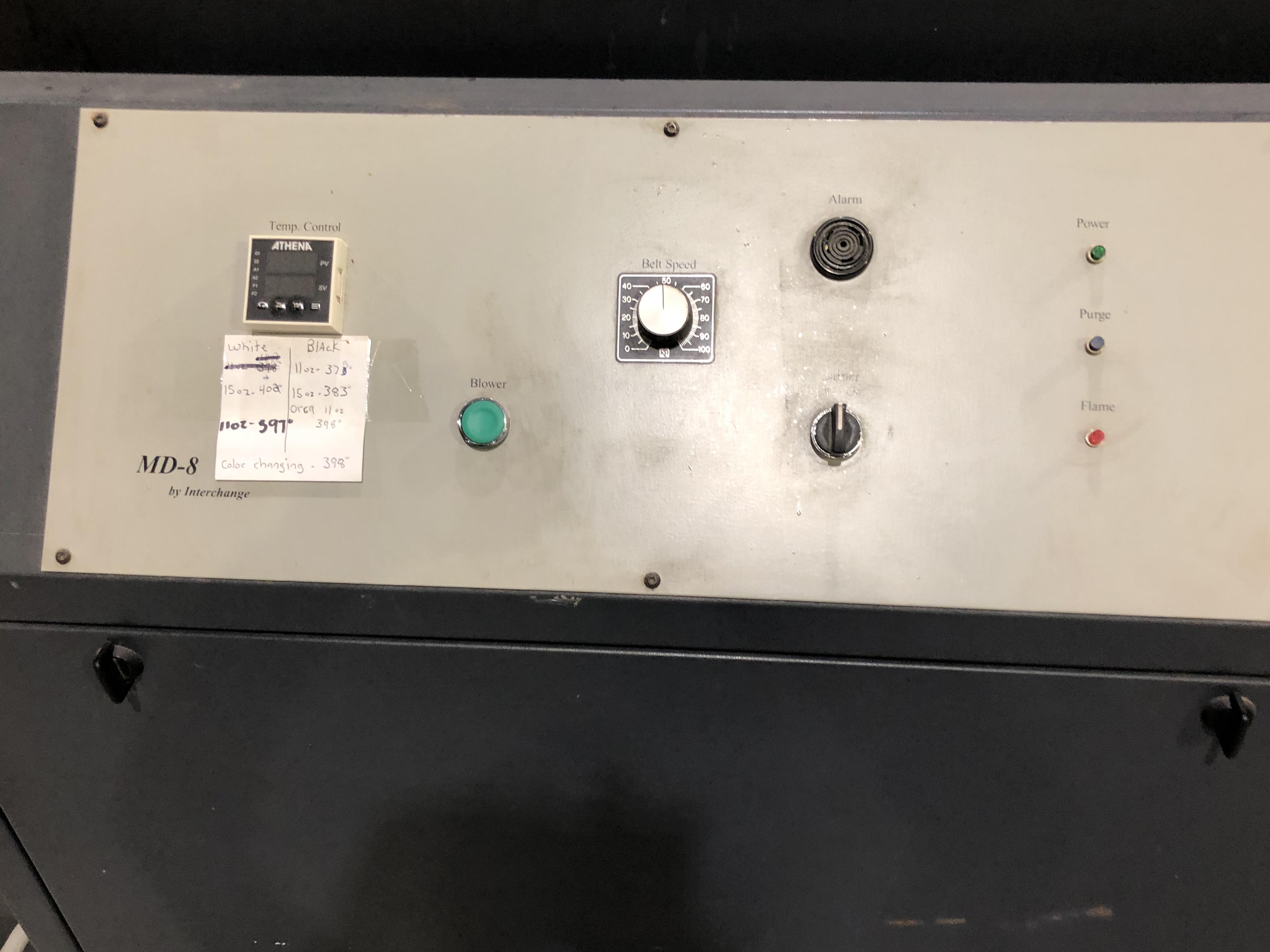 Interchange MD8 48" Belt, 12' of Heat 4,000 Gas