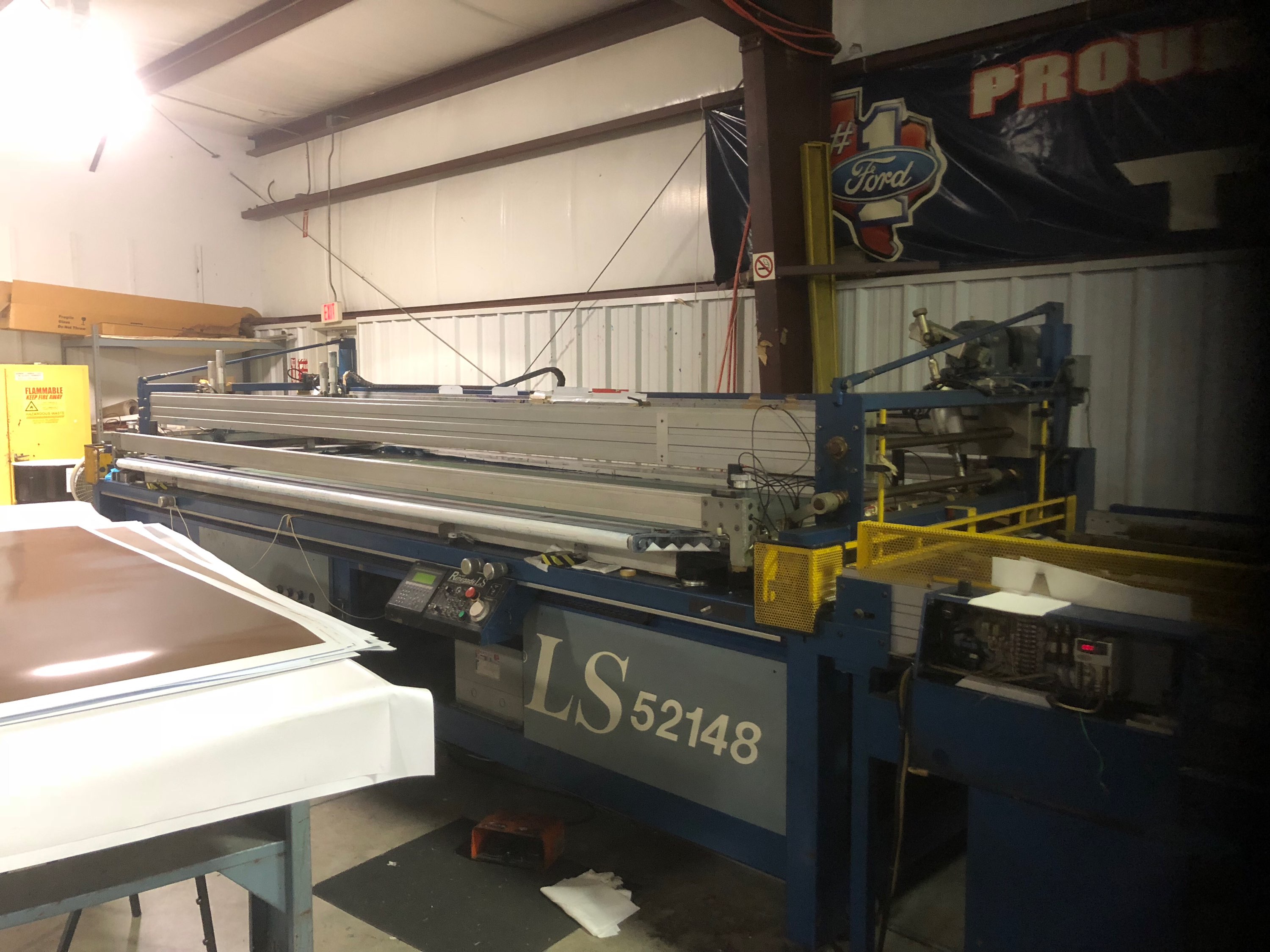 M&R Large Format Screen Printing Graphic Equipment - $26000 (Houston)