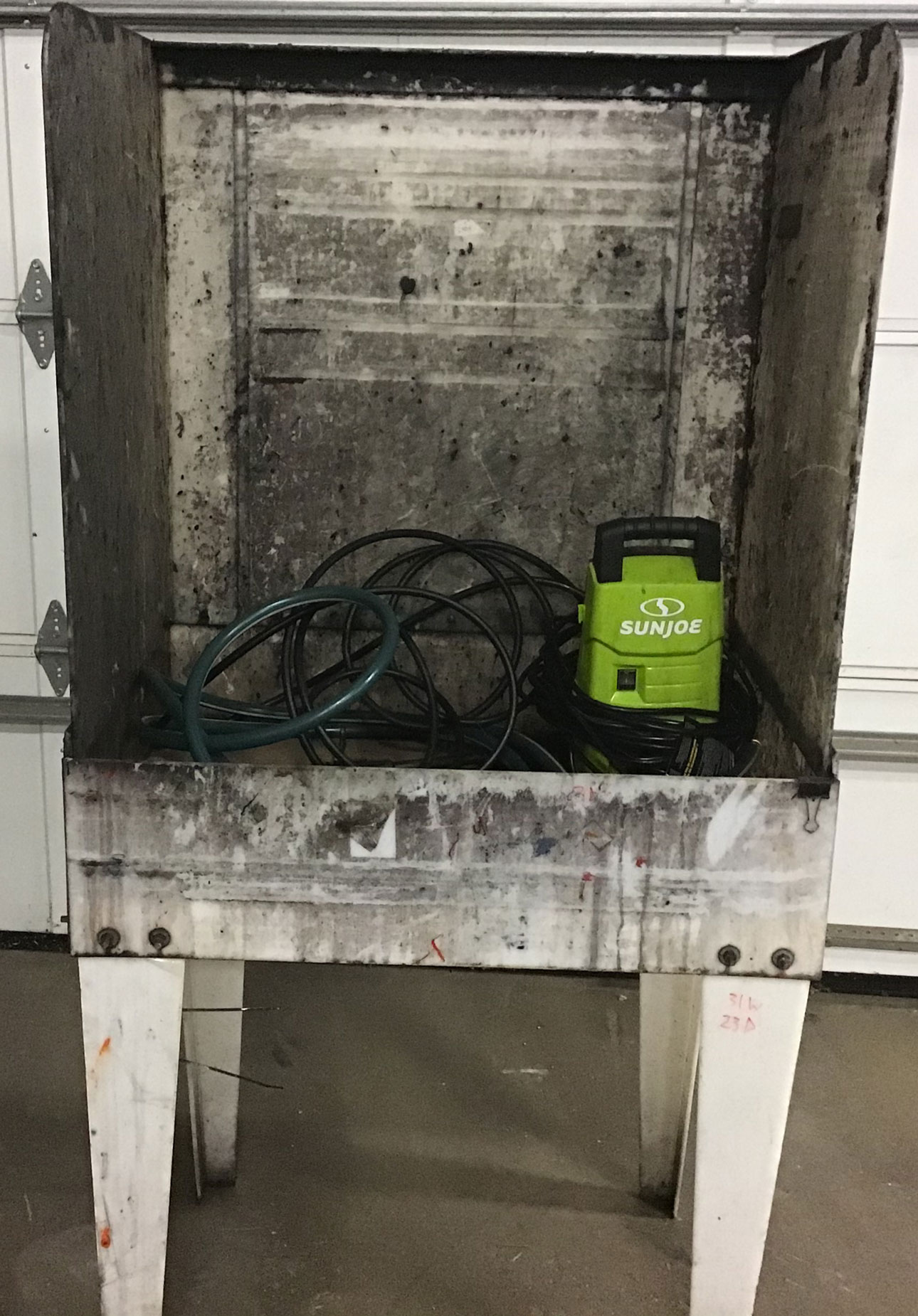 Blackline MFG Washout Booth + Pressure Washer