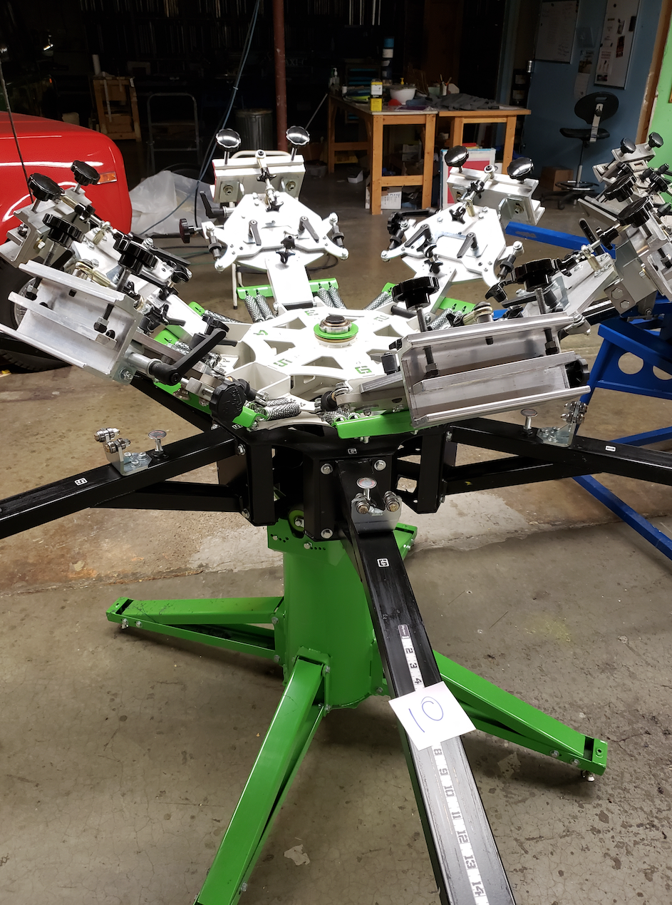 Riley Hopkins 6 Color 6 Station Press - XYZ Micro Reg