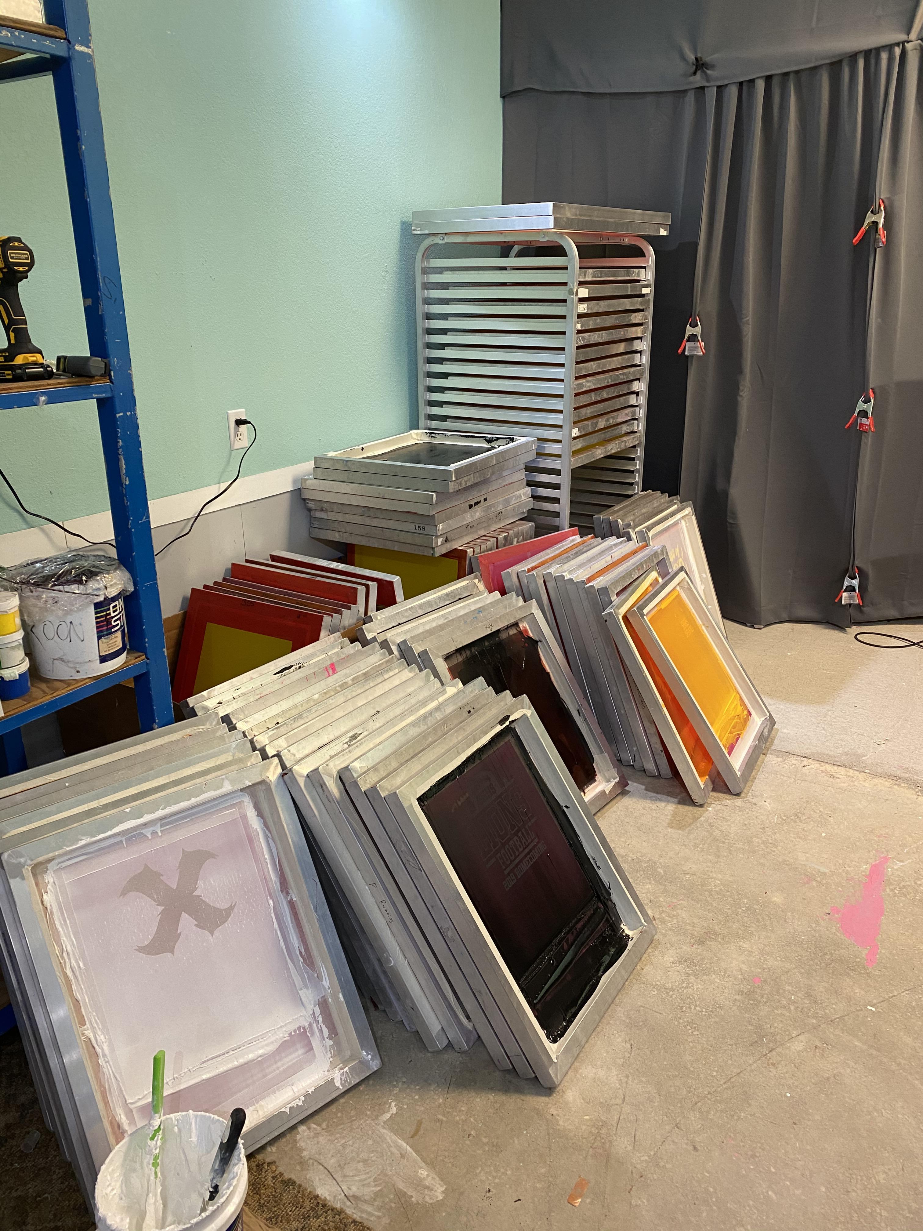 m&r screen printing pallets