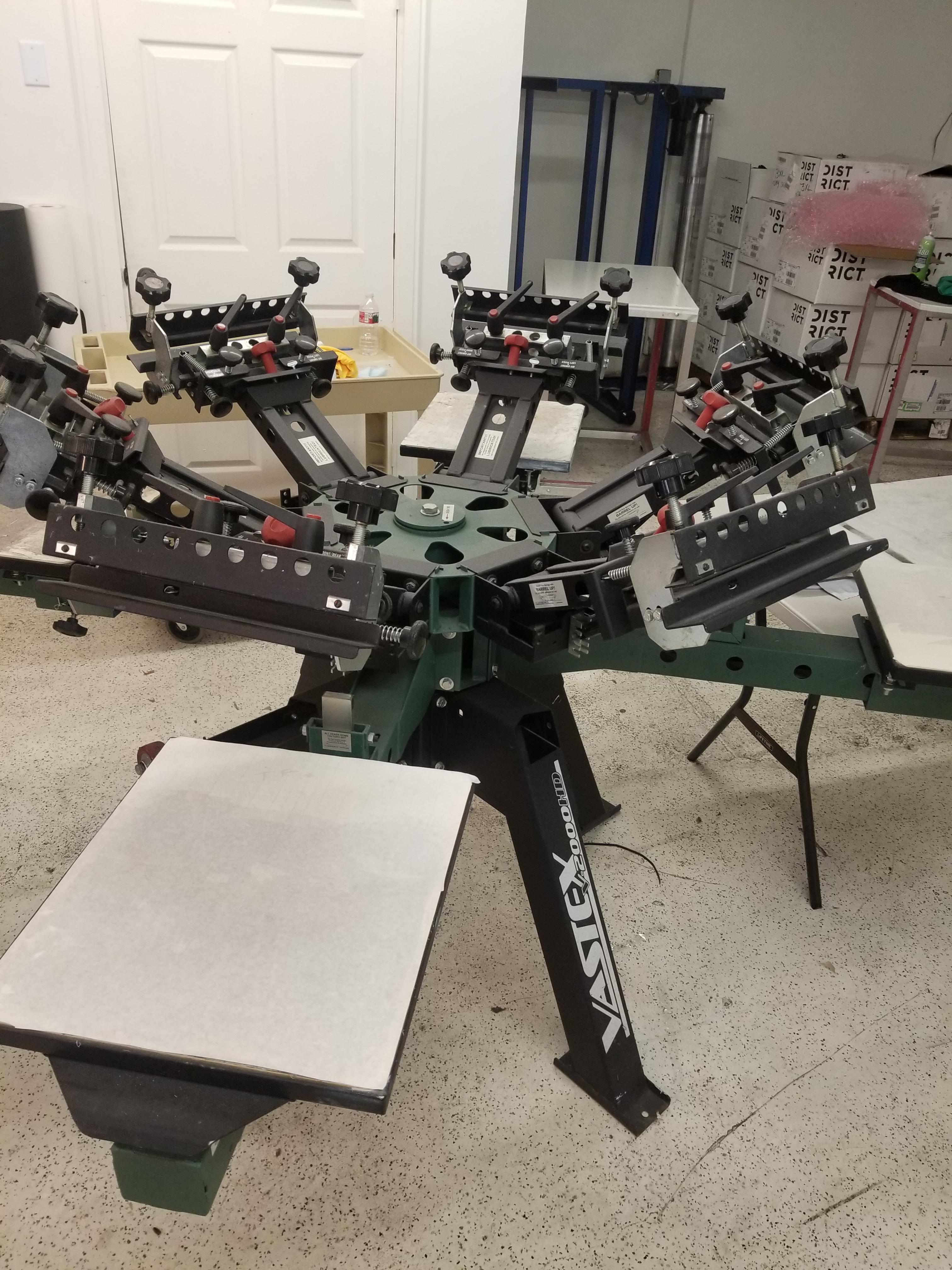 m&r screen printing pallets
