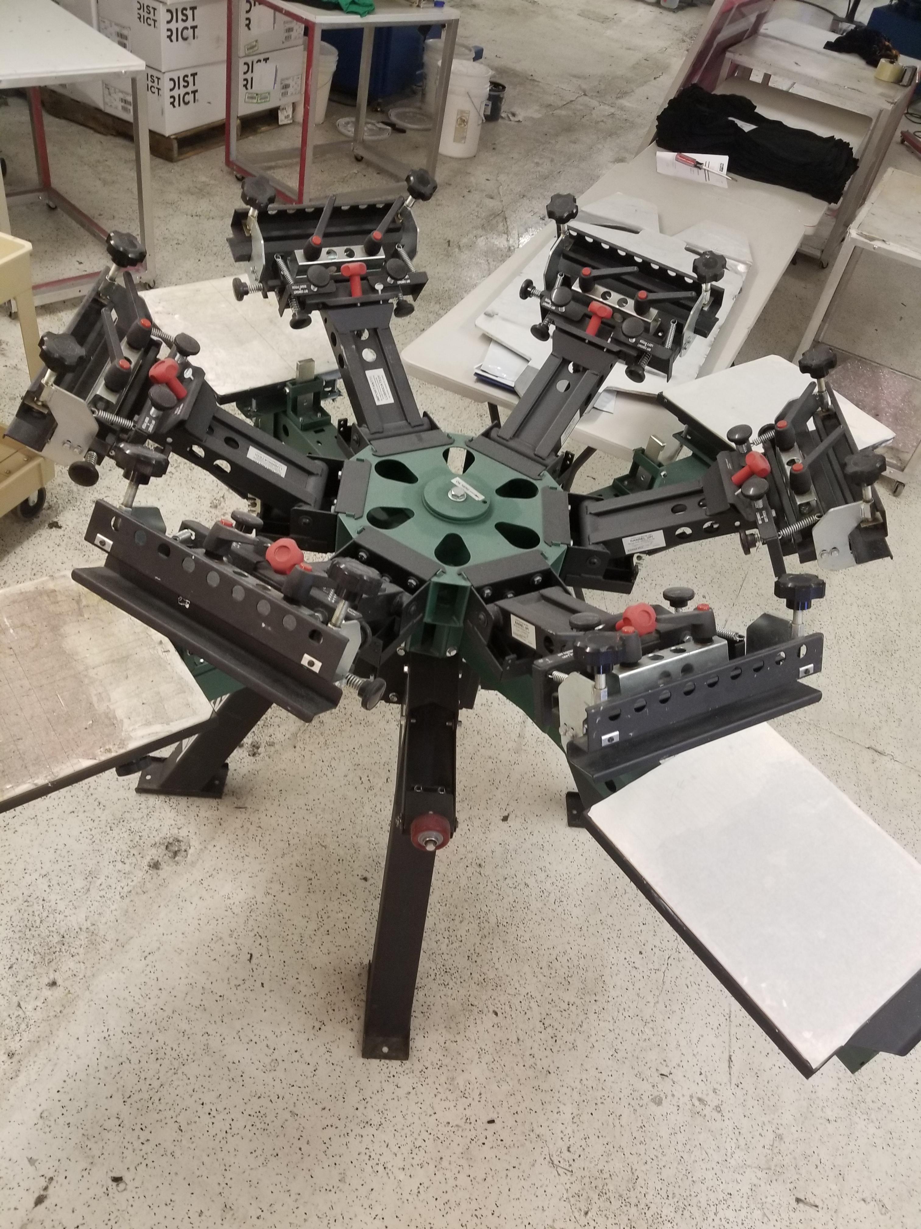 M&R Screen Printing Equipment
