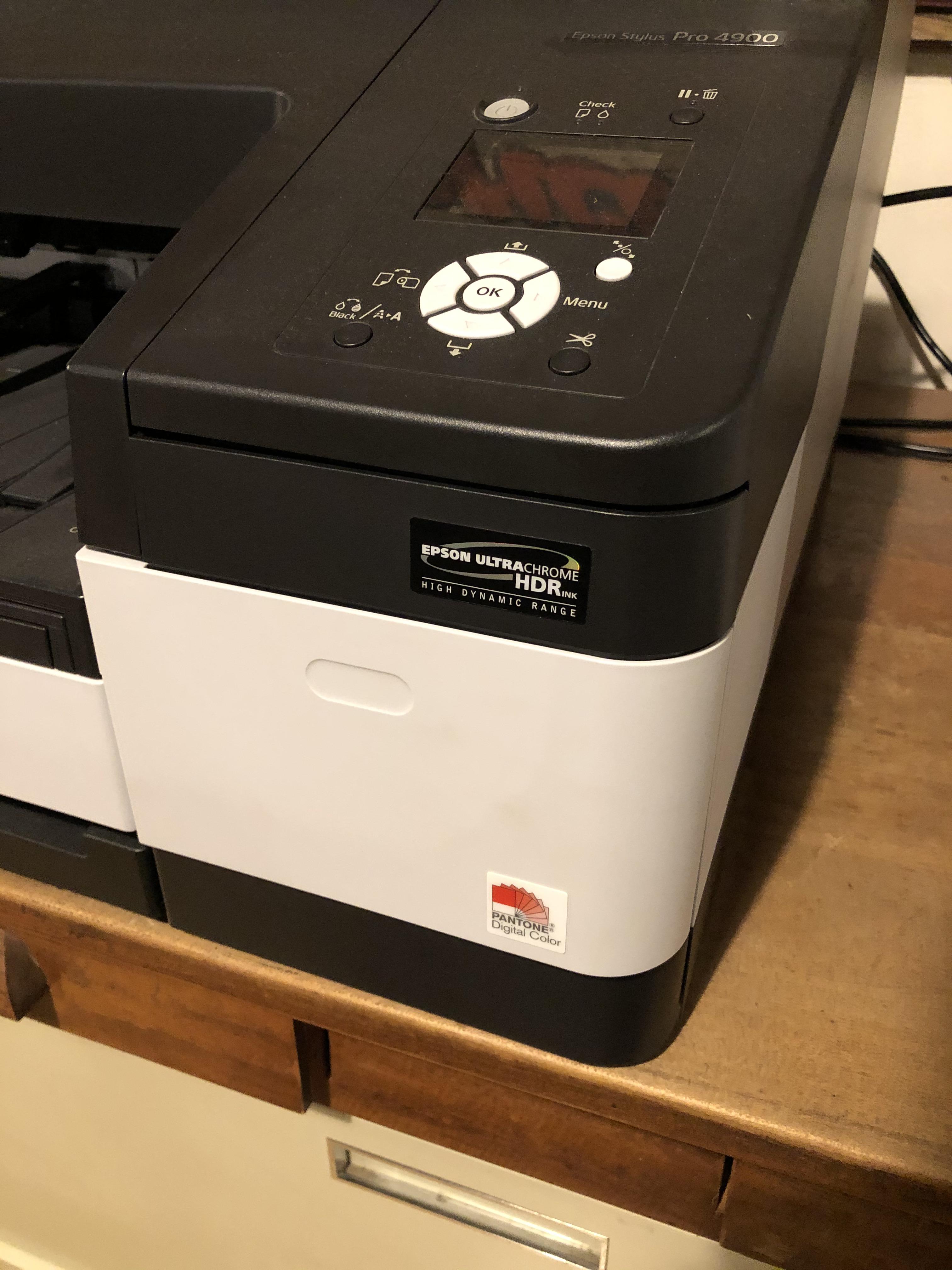 Used Epson Stylus Pro 4900