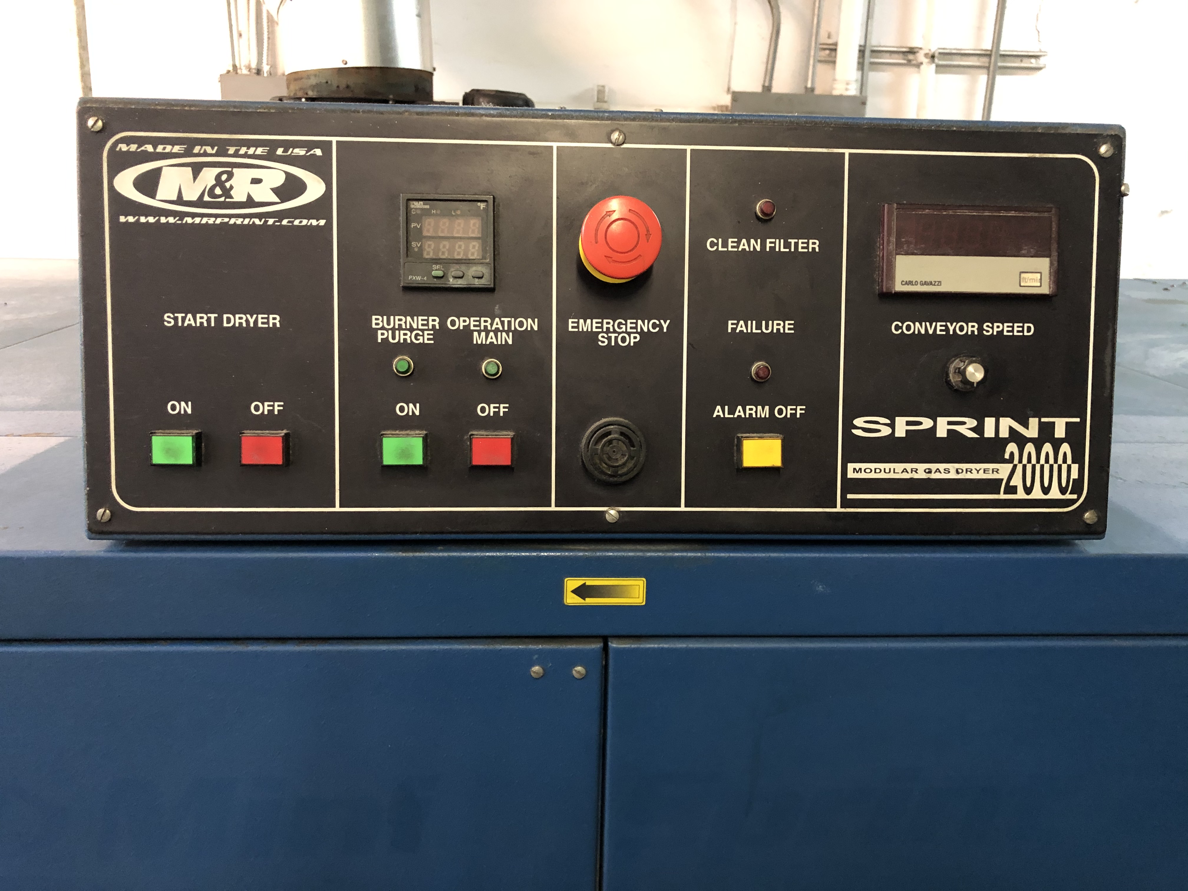 M & R Mini Sprint 2000 gas dryer