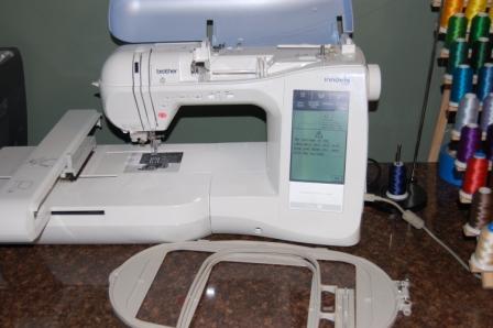 brother innovis 1500d with extras small thank you card