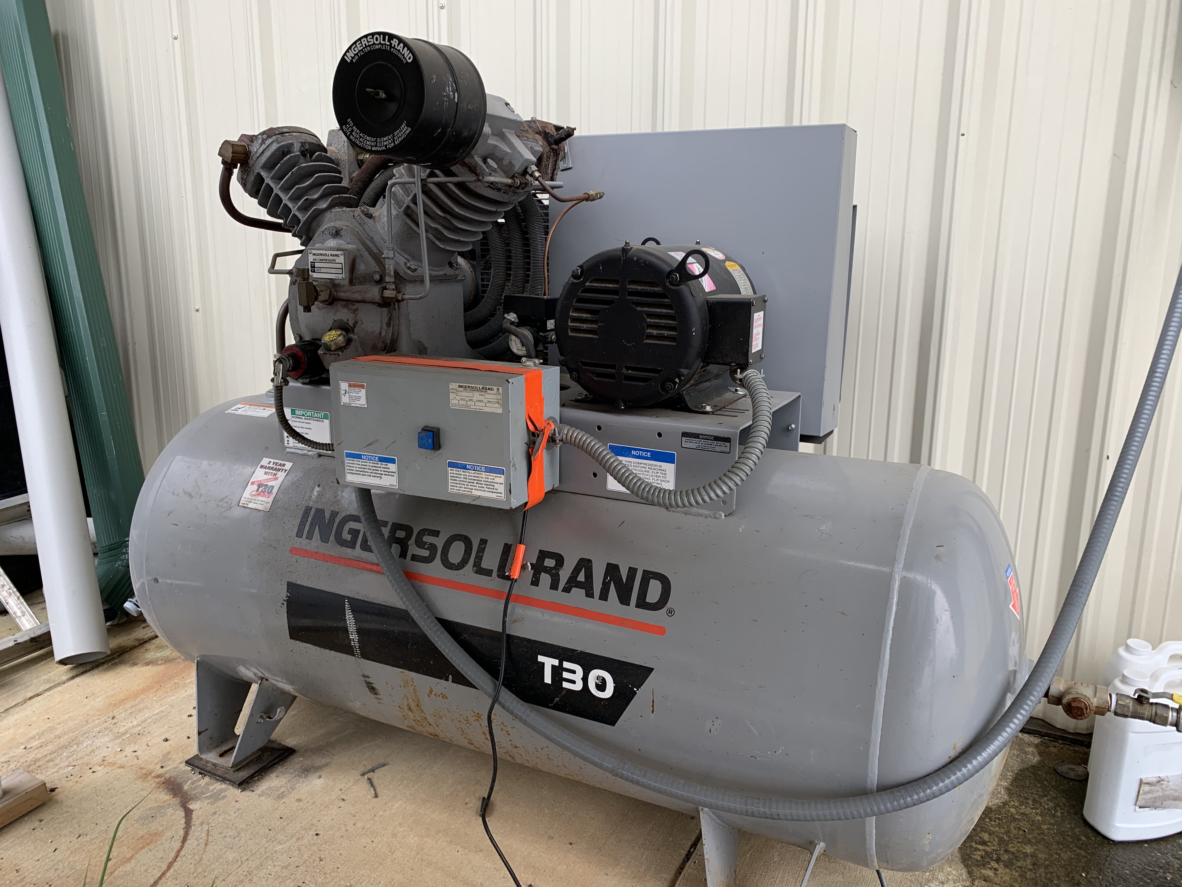 Ingersoll Rand T30 Air Compressor for sale