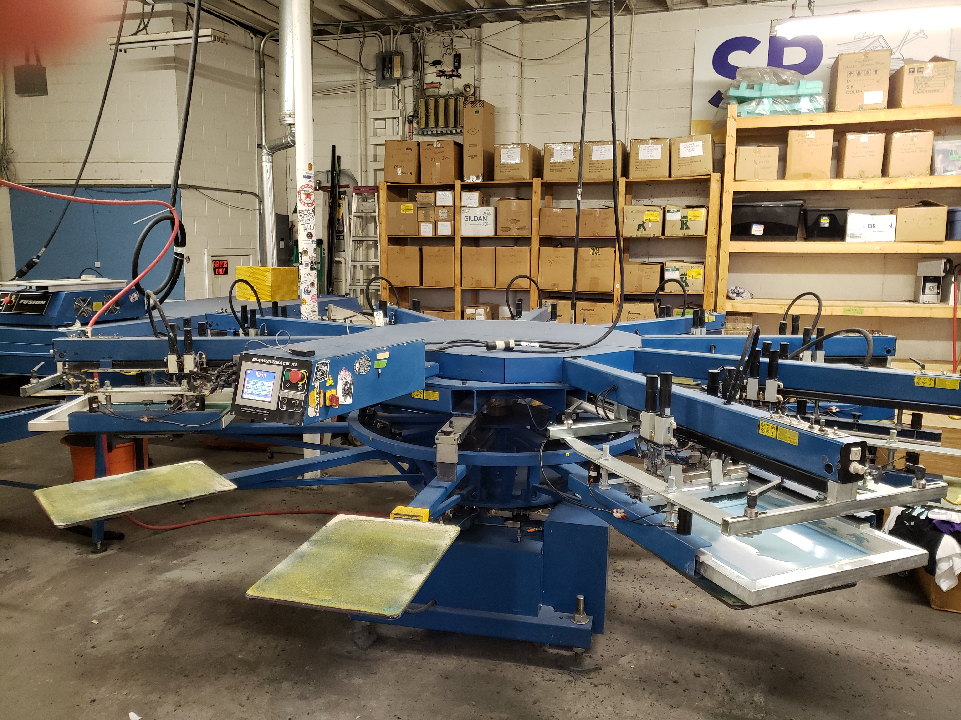 M&R Diamondback XL, Fusion Dryer, Cayenne Flash