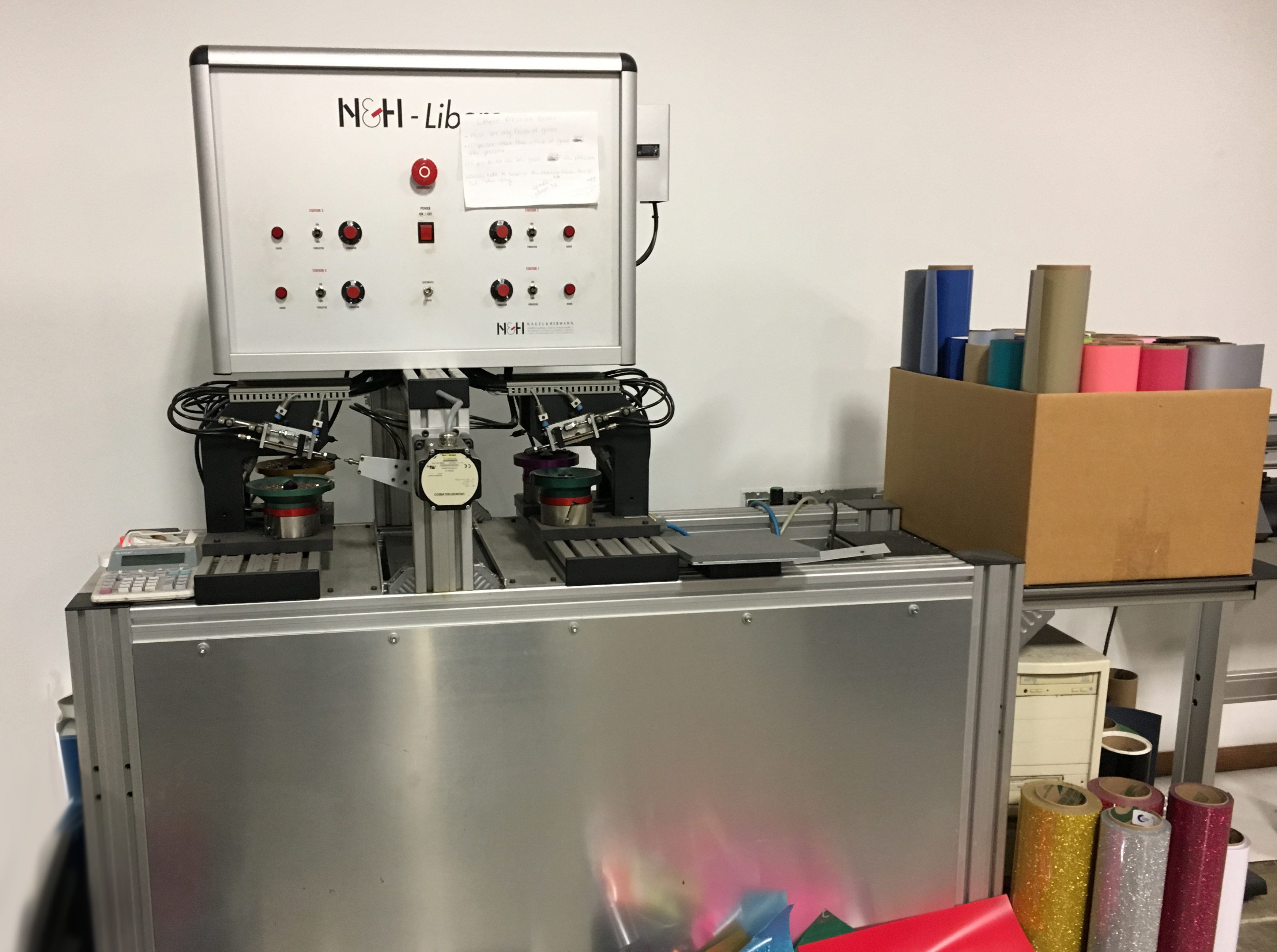 Libero MG 048 4 Rhinestone Setting Machine