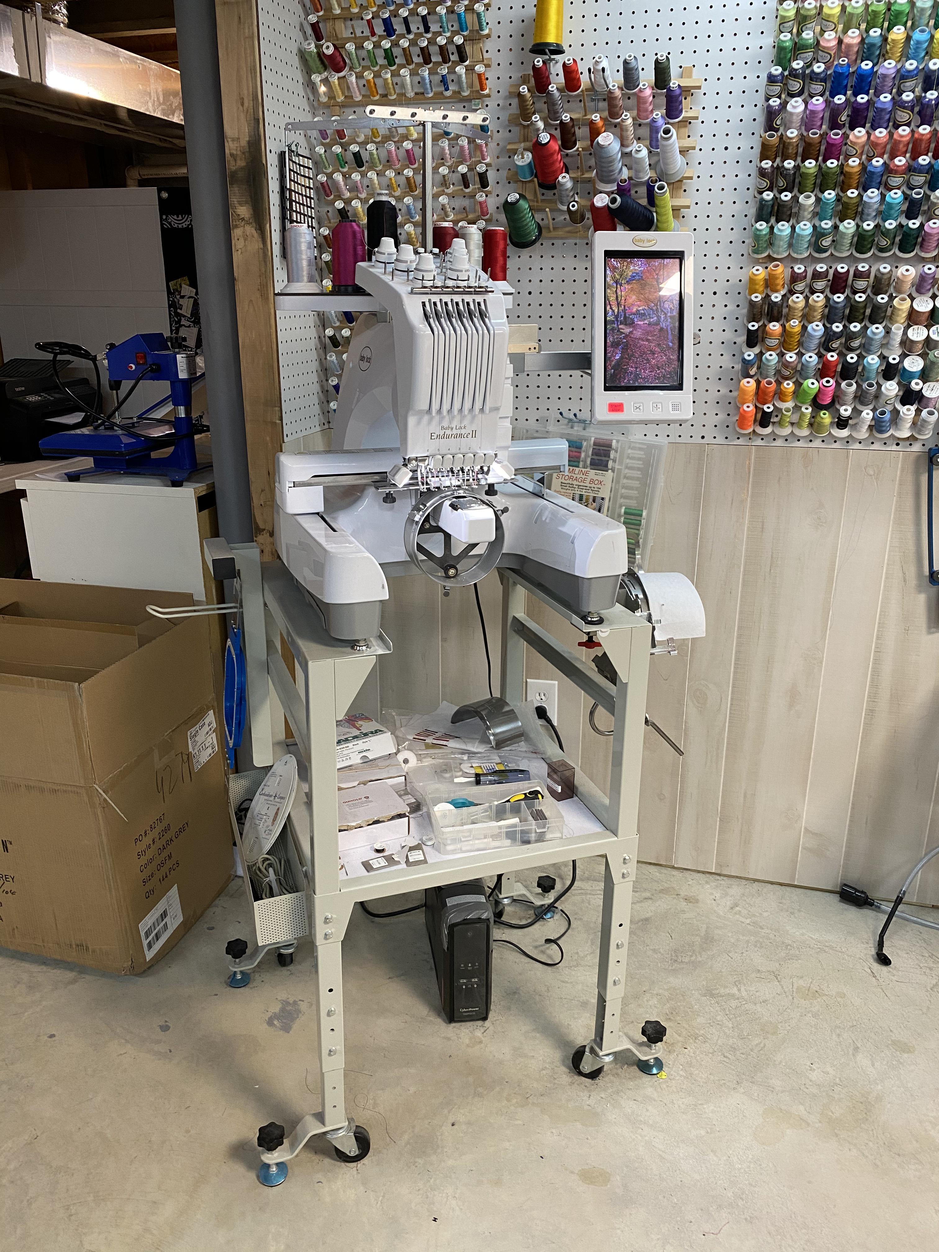 BABYLOCK Endurance II Embroidery Machine w/Hooping System 6000