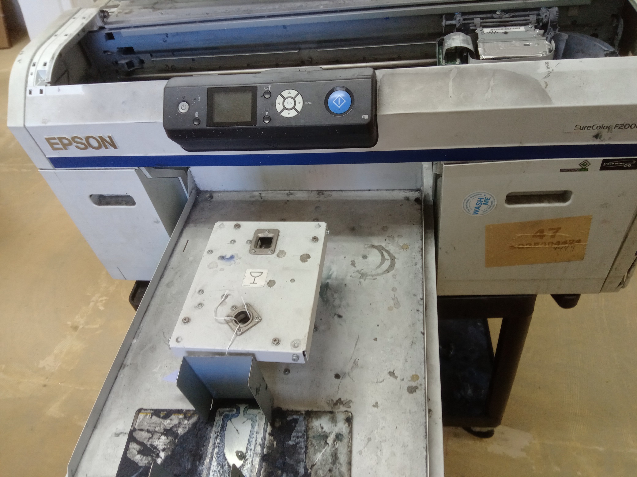 Used Epson SureColor F2000 (White Edition) Direct-to-Garment Printer-img_20191014_110704.jpg