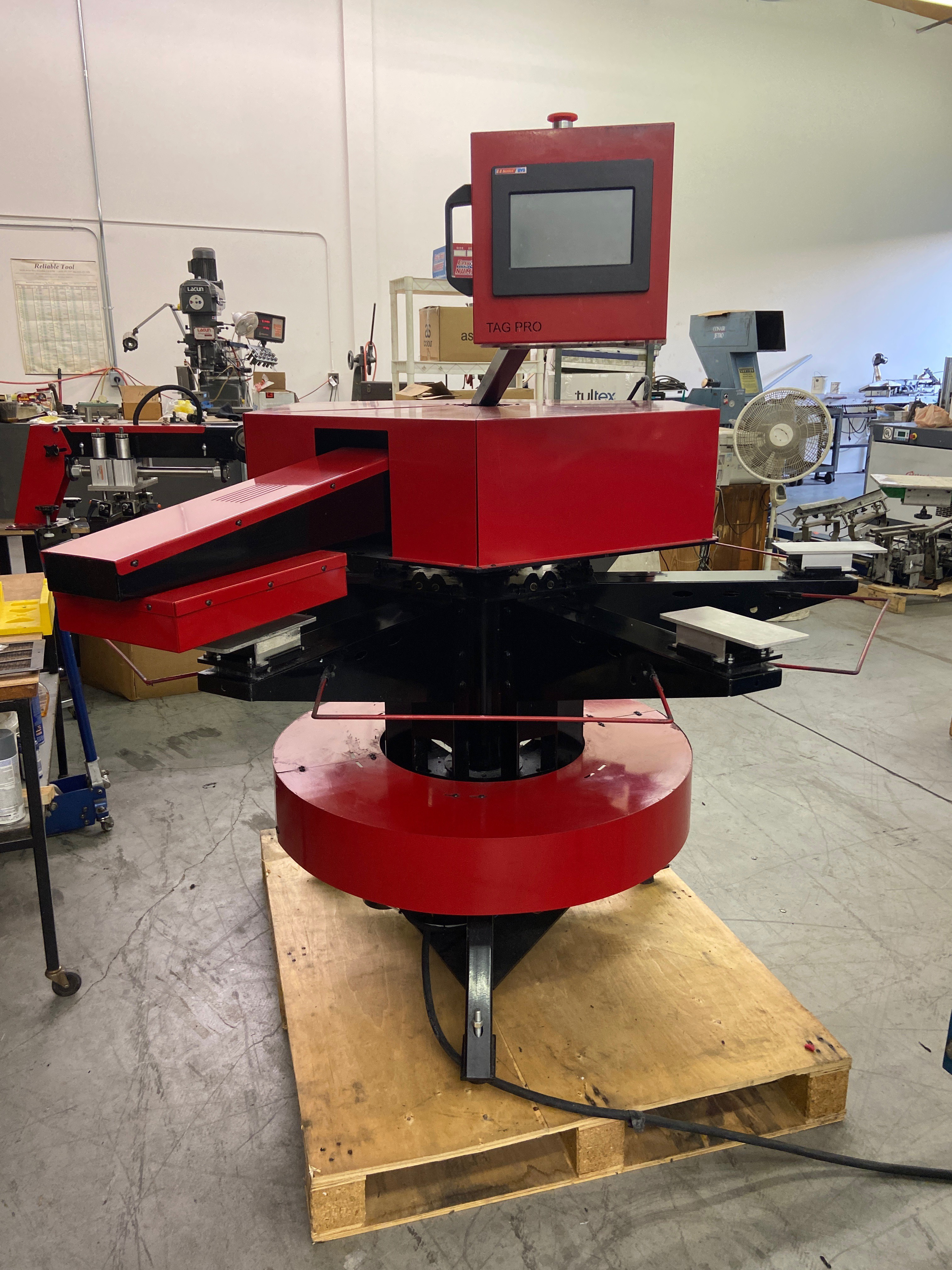 OTS Tag Pro Screen Printing Press