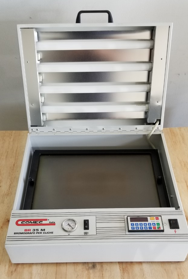 Comec BR35M Vacuum Sealed UV Exposure Unit for Plates and Clichés Making (2013)-thumbnail_20201202_141713.jpg