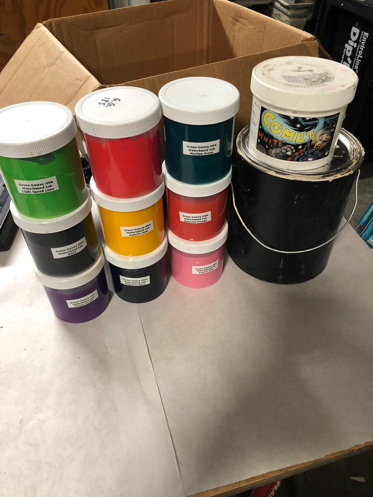 screen printing ink cost