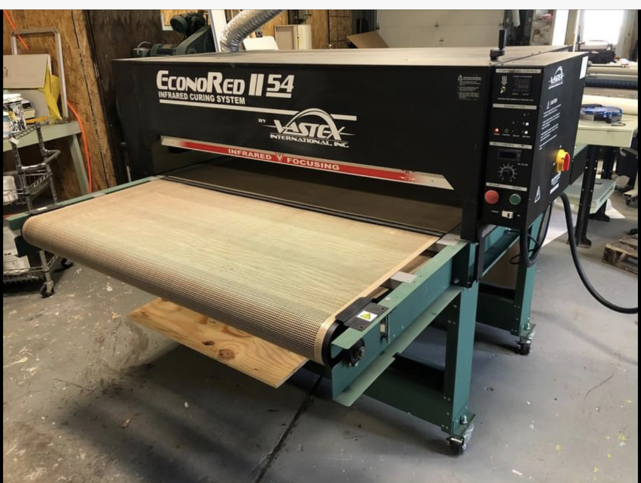 VASTEX Screen Printing dryer