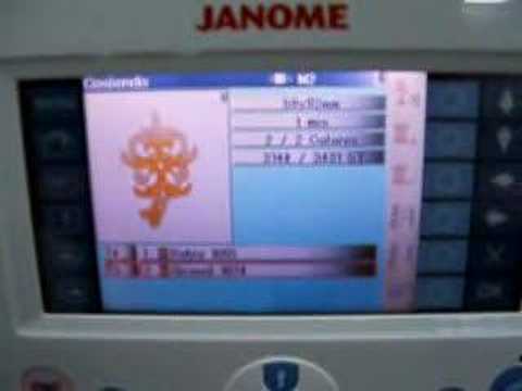 Janome MB4 4 head machine, Digitizer Pro Software, Fast Frames, Thread, Extras-janome-screen.jpg