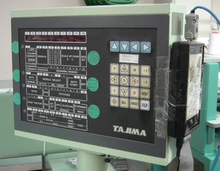 Tajima TMEF-HC912 Embroidery Machine For Sale-tmefhc912control.jpg