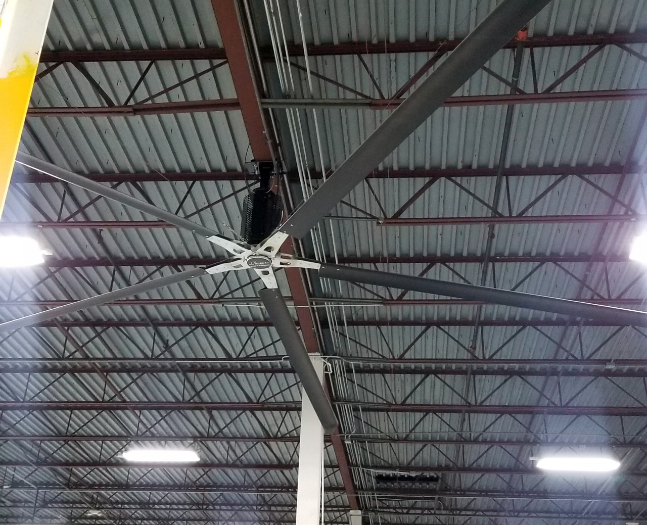 INDUSTRIAL HVLS Warehouse Fan 24 Foot 2HP
