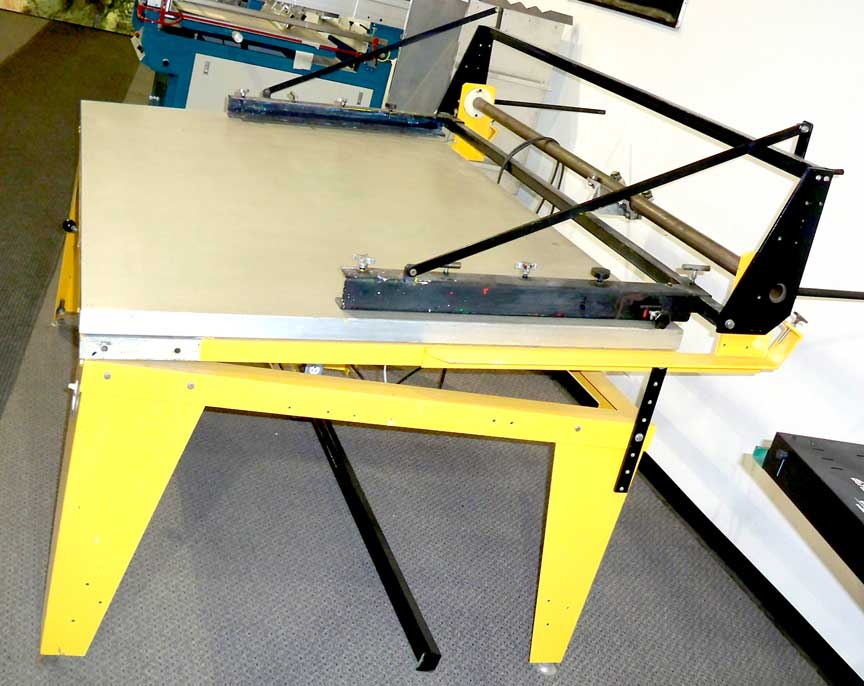 American MasterPrint One Man Screen Printing Table