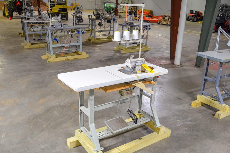 Online Auction of (13) Industrial Sewing Machines
