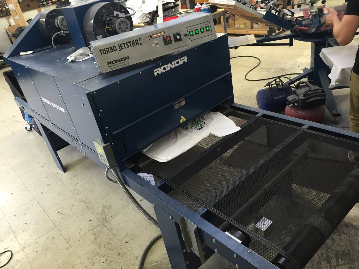 Complete Screen Printing Shop For Sale