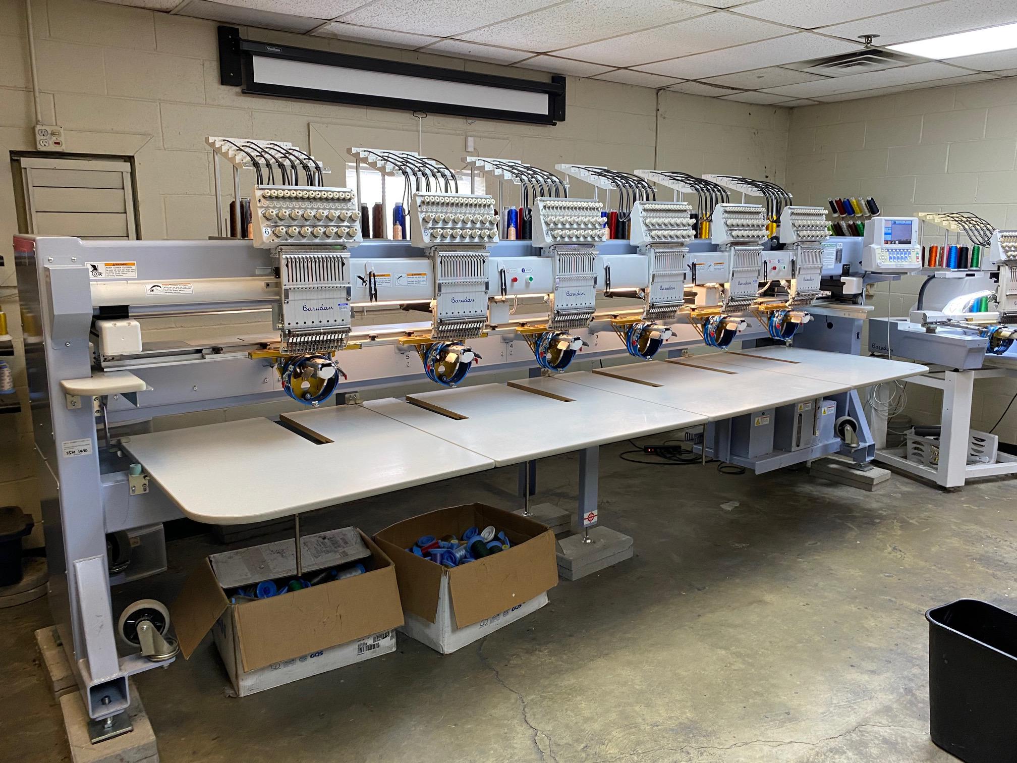 2015 Barudan 6Head 15Needle