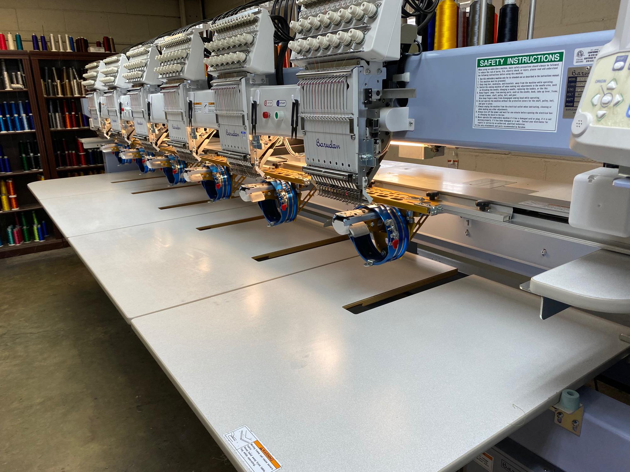 2015 Barudan 6Head 15Needle