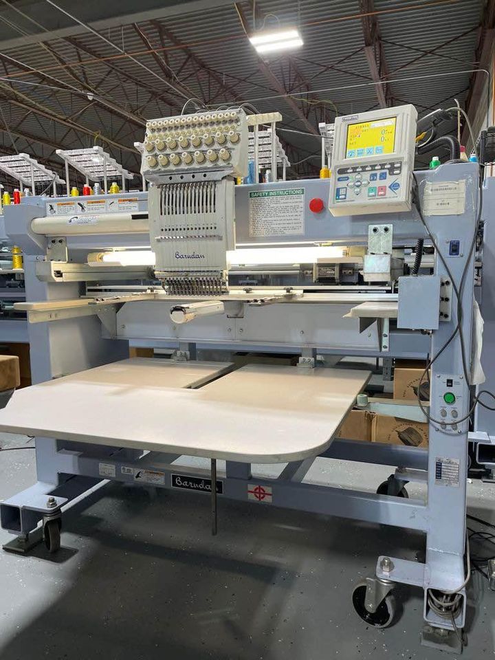 Barudan BEVT 15 Needle Single Head