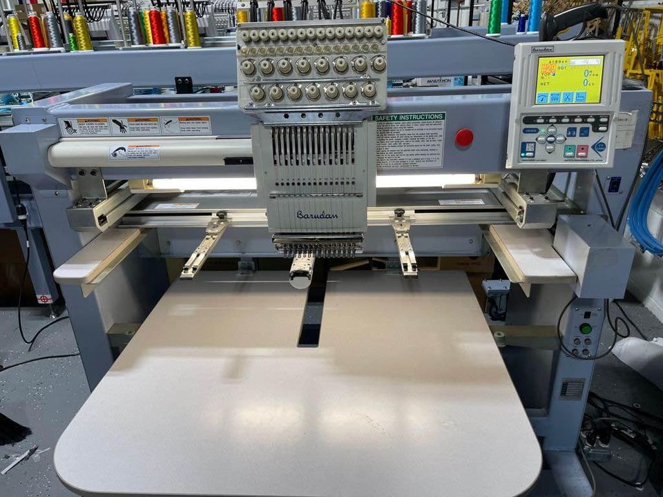 Barudan BEVT 15 Needle Single Head