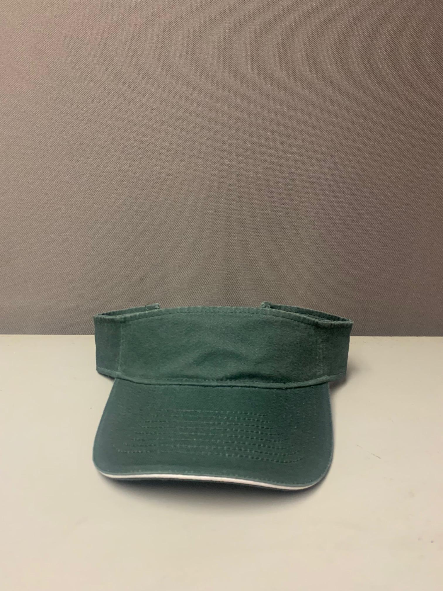 Lot of 2,536 Forest/White Visors