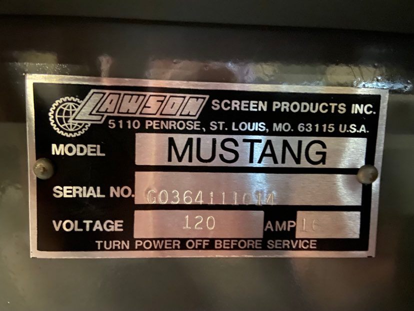 LAWSON MUSTANG - NEW IN CRATE-mustang-serial-plate.jpg