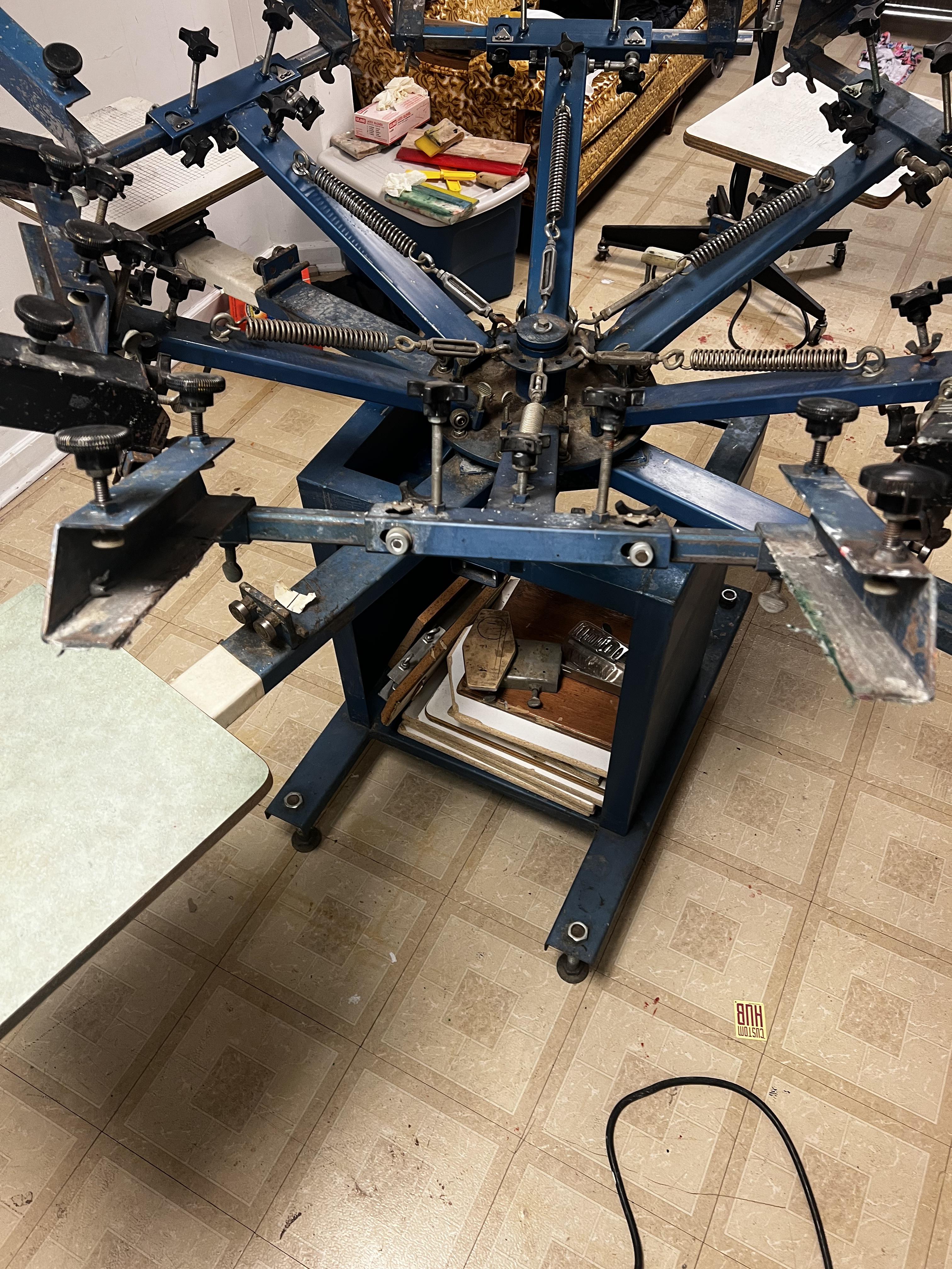 SCREEN PRINTING EQUIPMENT FOR SALE