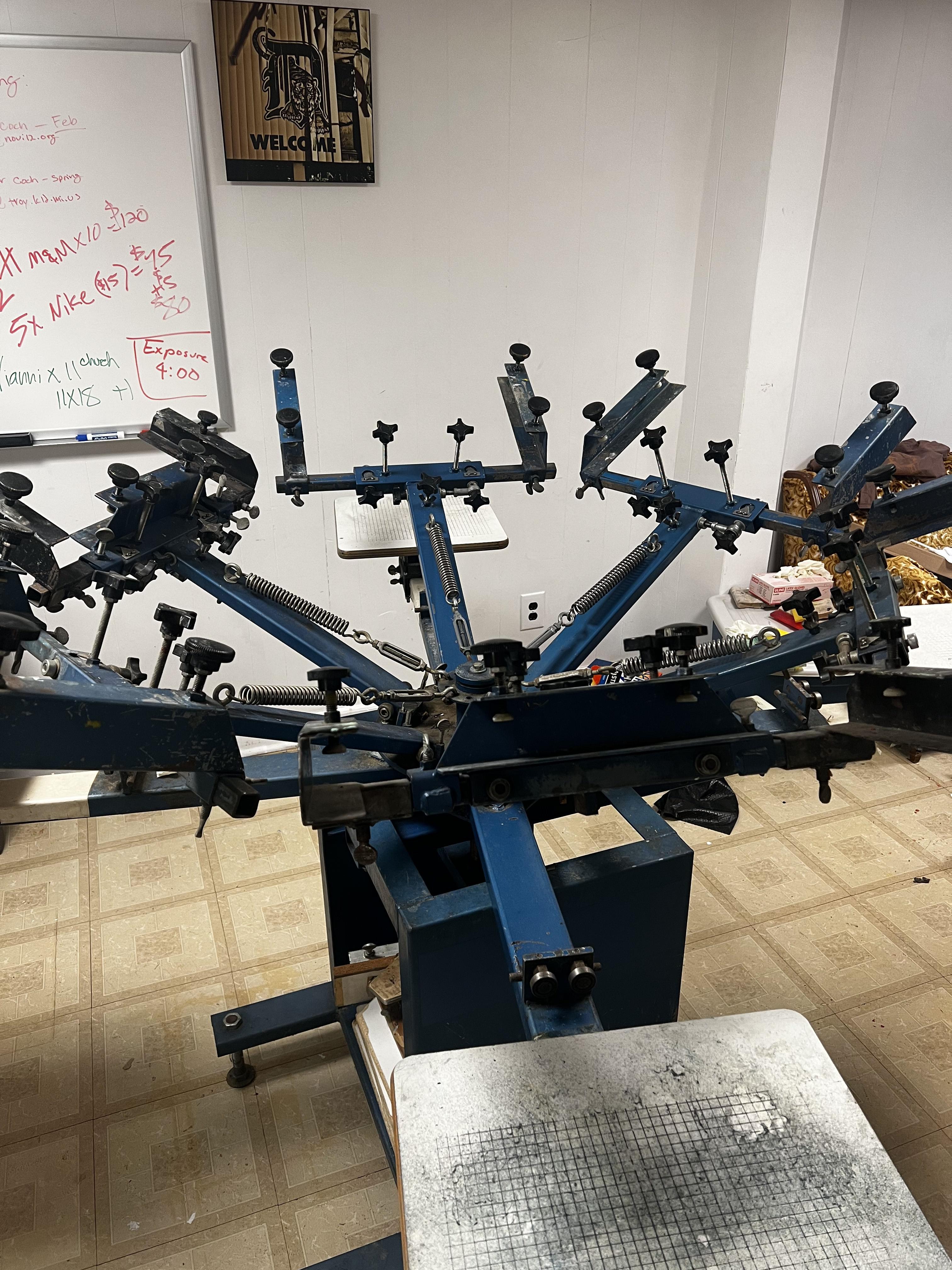 Screen Printing Equipment for Sale!