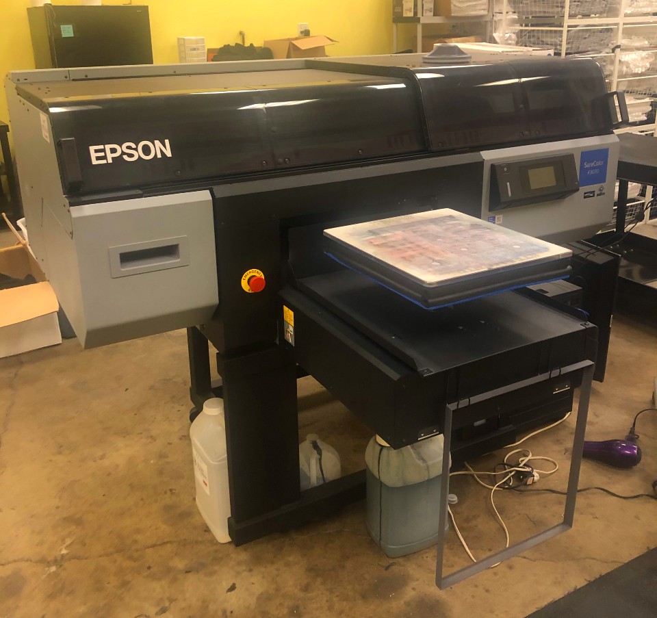 Like New Epson F3070 DTG Printer with Warranty